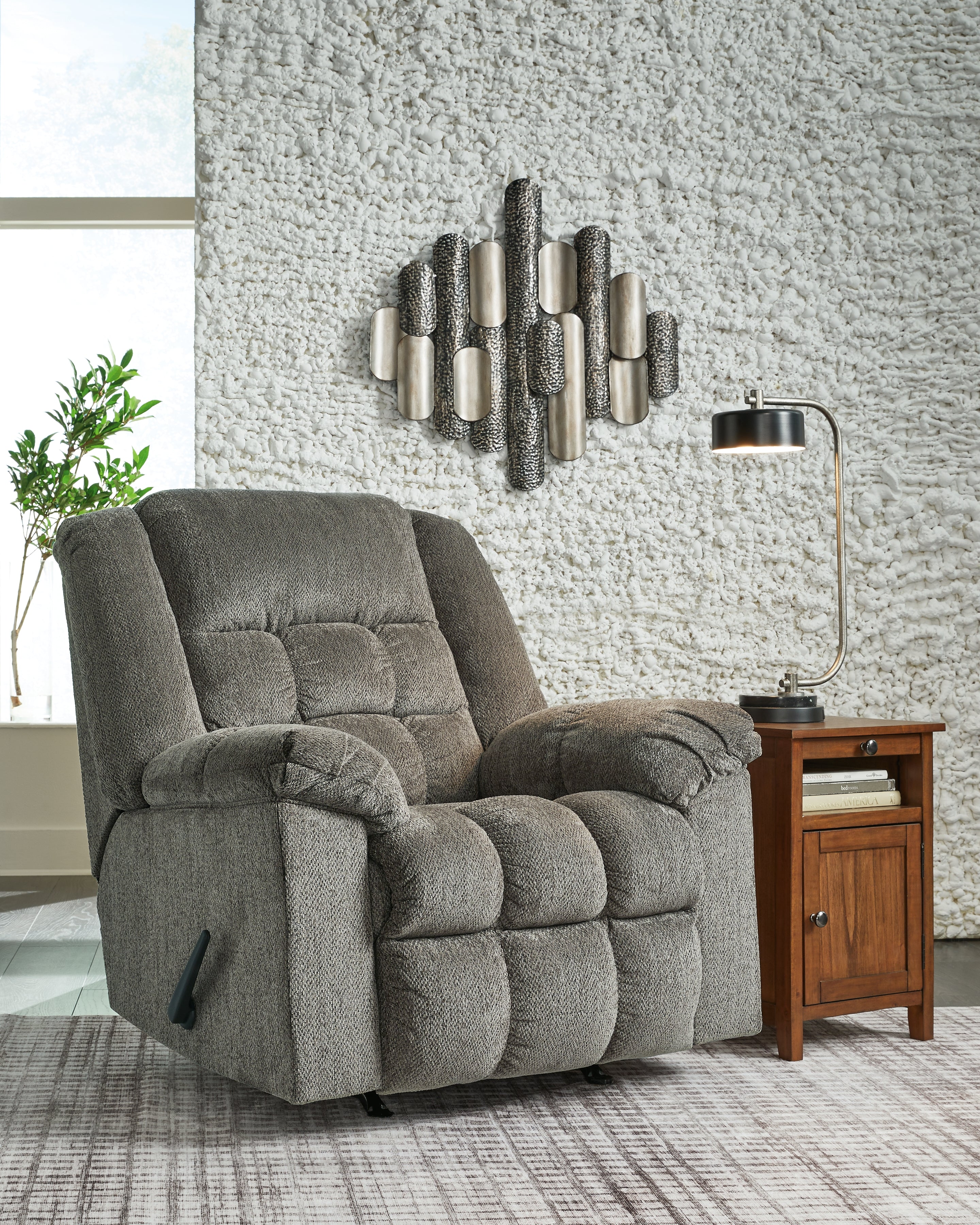 A2Z Furniture - Ashley Furniture - Kegler Living Room - Rocker Recliner / Putty - 4450425