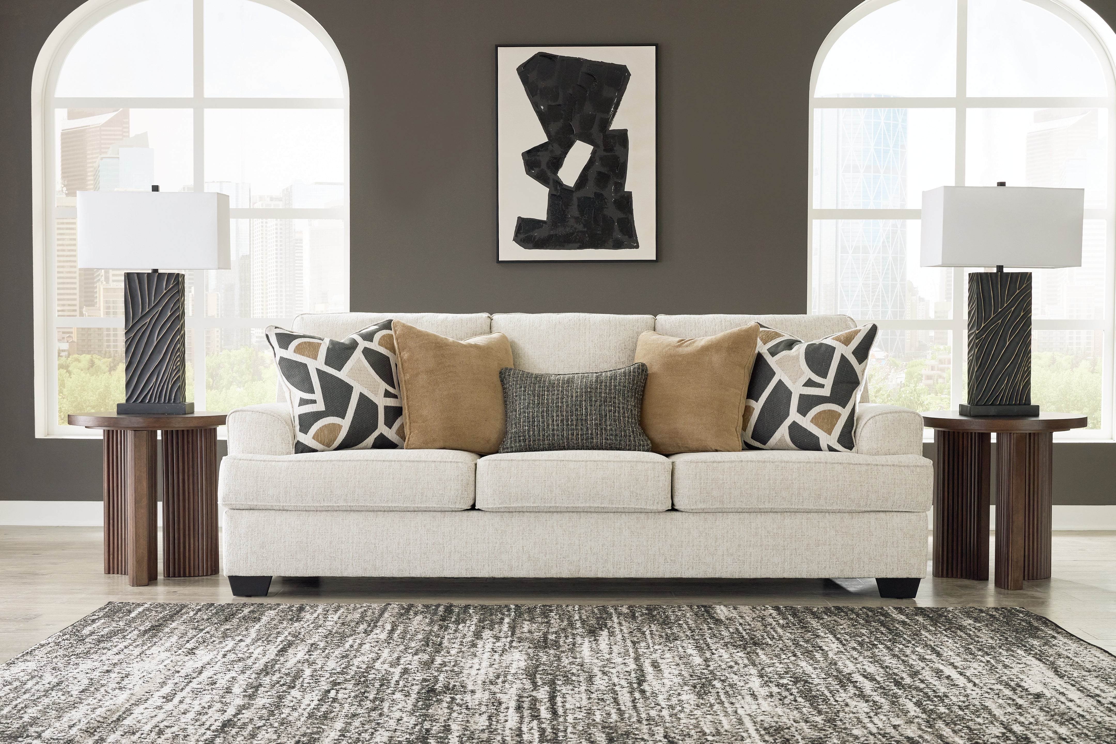A2Z Furniture - Ashley Furniture - Heartcort Living Room - Sofa / Quartz - 4460438