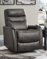 A2Z Furniture - Ashley Furniture - Riptyme Living Room - Swivel Glider Recliner / Quarry - 4640261
