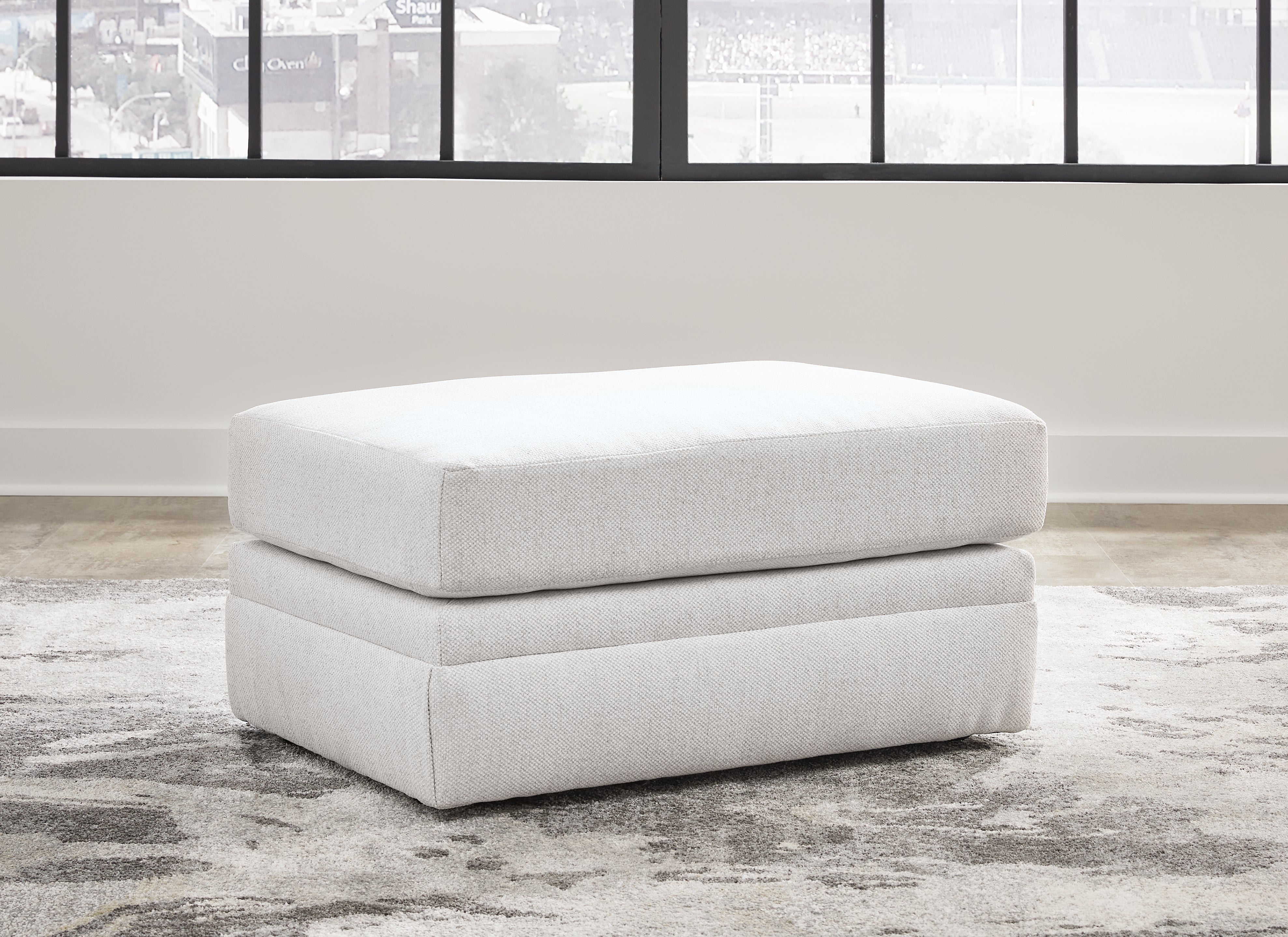 A2Z Furniture - Ashley Furniture - Maitelynn Living Room - Ottoman / Chalk - 4820214
