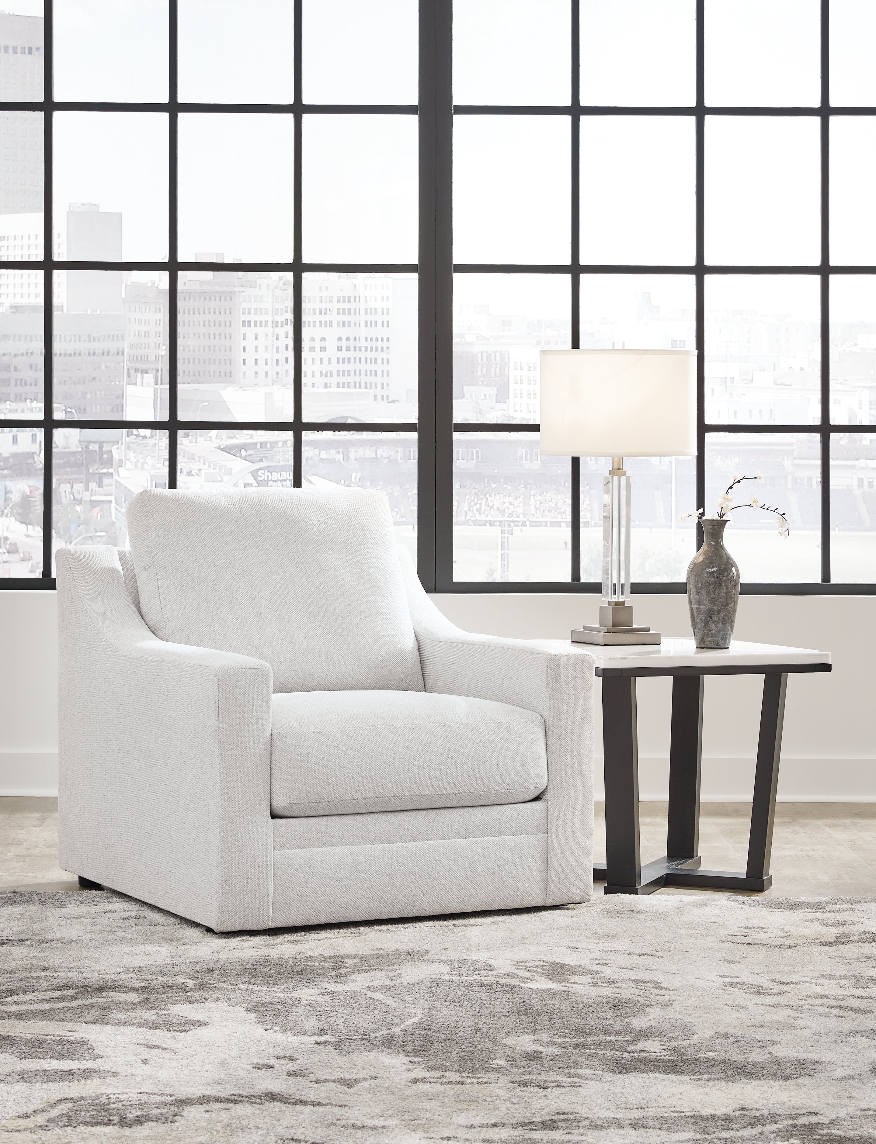 A2Z Furniture - Ashley Furniture - Maitelynn Living Room - Chair / Chalk - 4820220