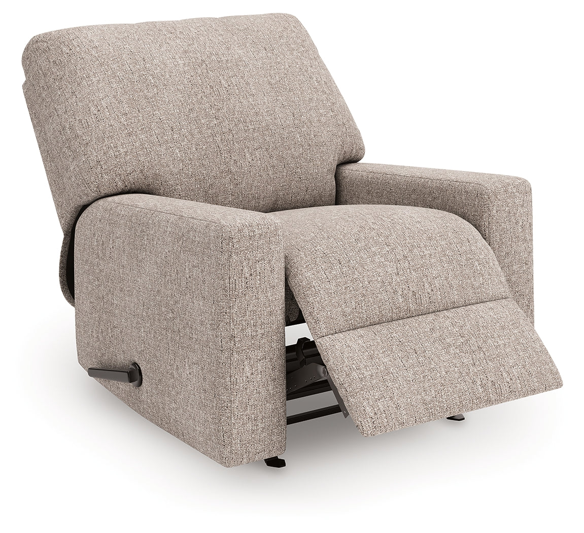 A2Z Furniture - Ashley Furniture - Newellen Living Room - Rocker Recliner / Hemp - 4840425