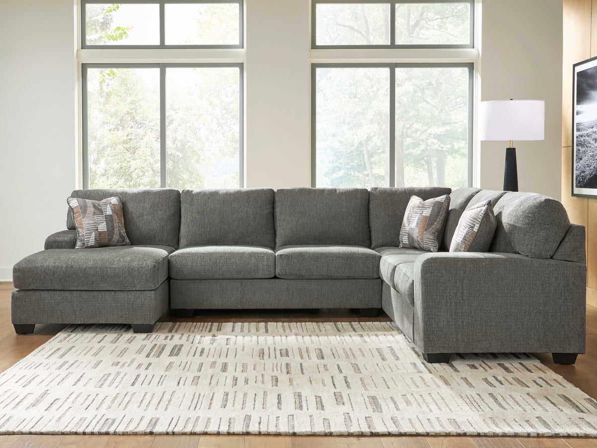 A2Z Furniture - Ashley Furniture - Clarington Sectional - RAF 3-Piece Sleeper Sectional with Chaise - PC48405S5