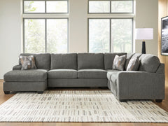 A2Z Furniture - Ashley Furniture - Clarington Sectional - RAF 3-Piece Sleeper Sectional with Chaise - PC48405S5