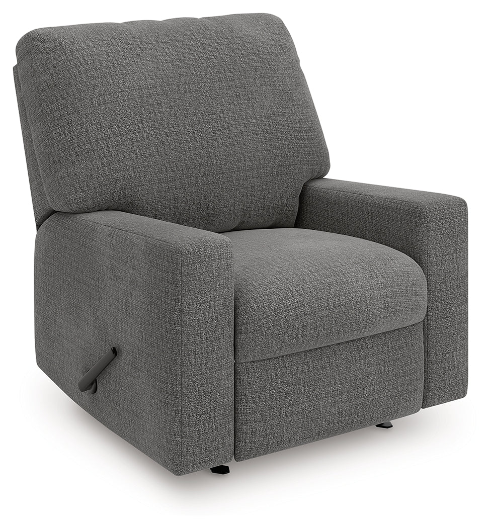 A2Z Furniture - Ashley Furniture - Newellen Living Room - Rocker Recliner / Greystone - 4840525