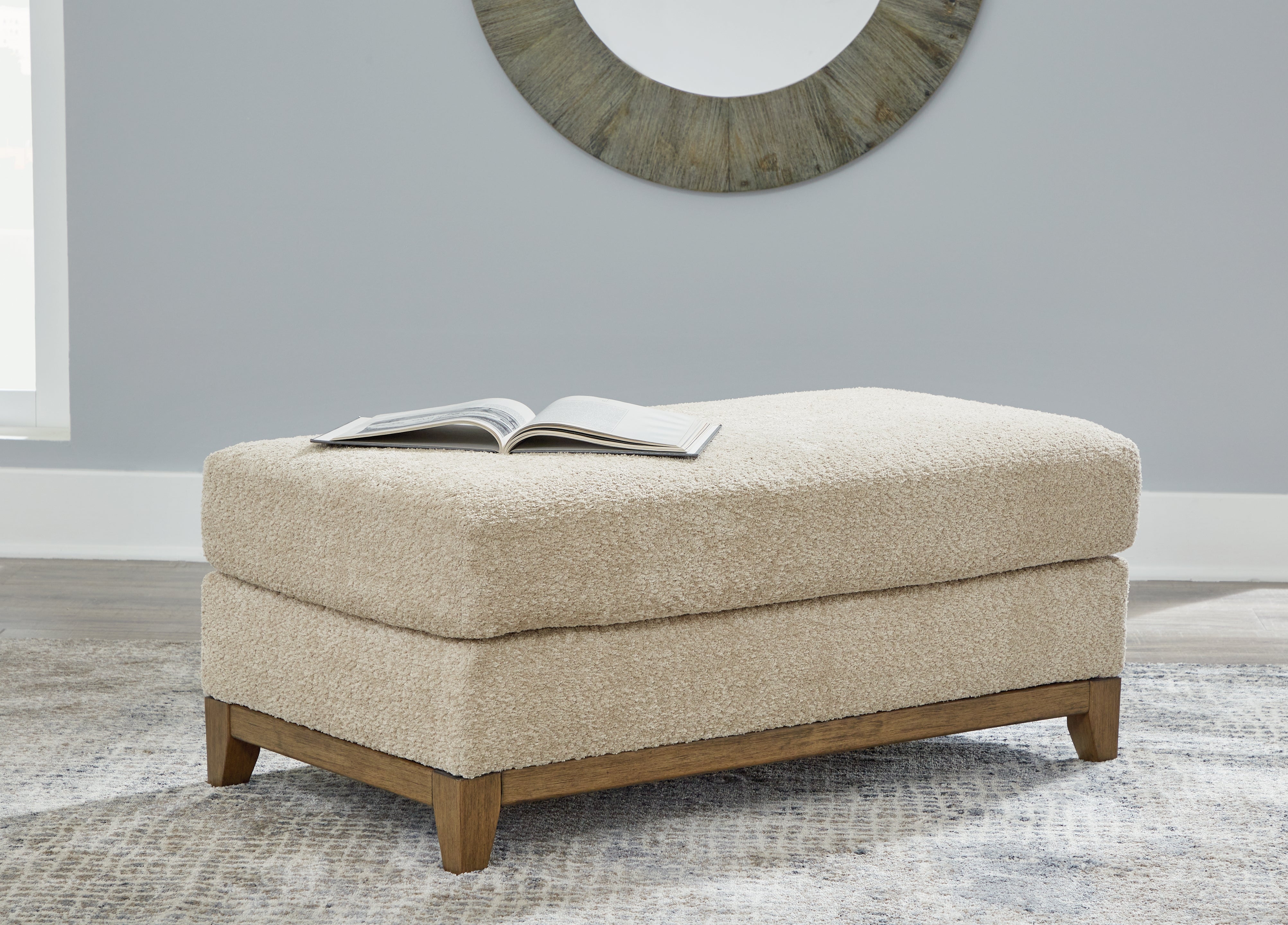 A2Z Furniture - Ashley Furniture - Parklynn Living Room - Ottoman / Desert - 4890214