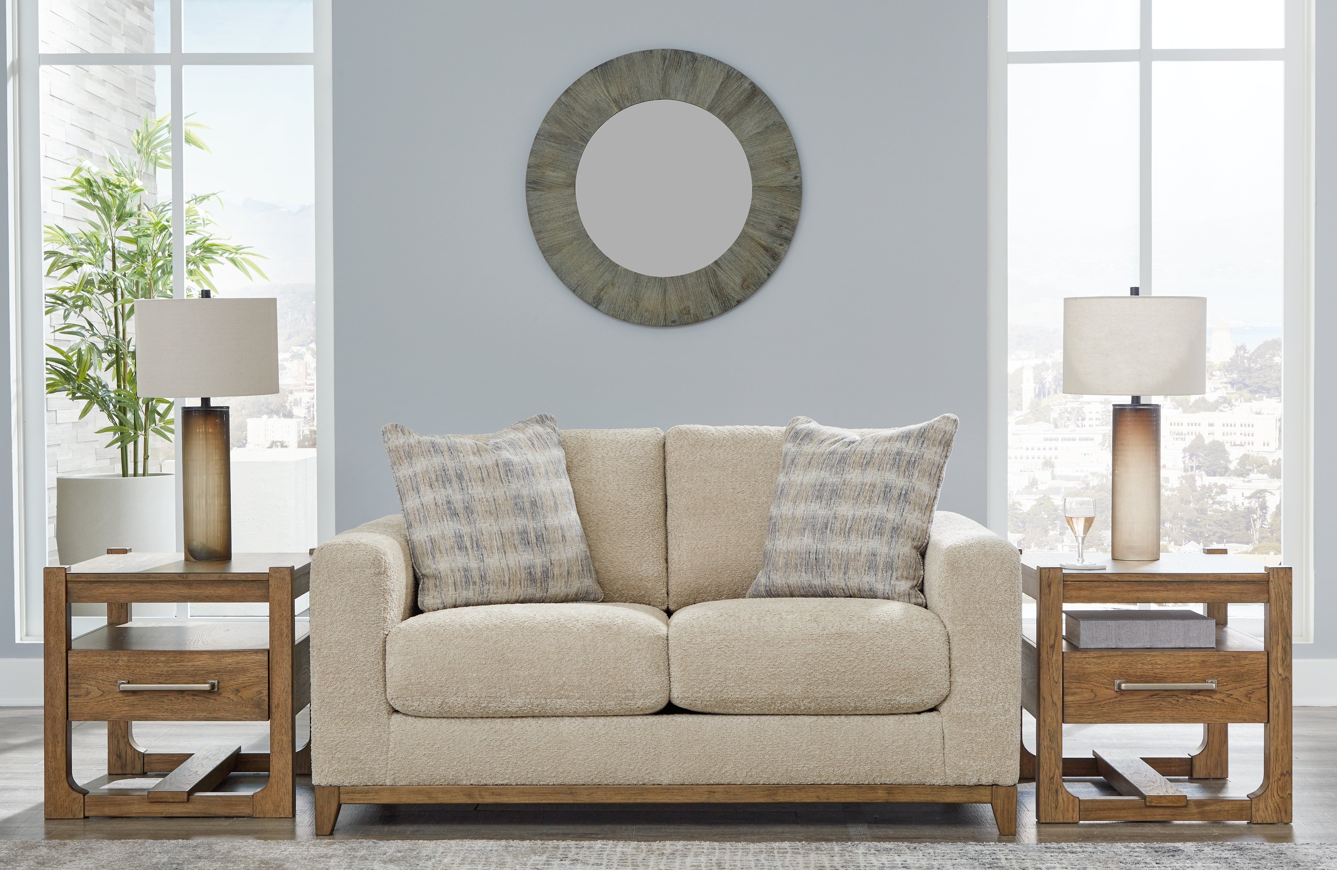 A2Z Furniture - Ashley Furniture - Parklynn Living Room - Loveseat / Desert - 4890235