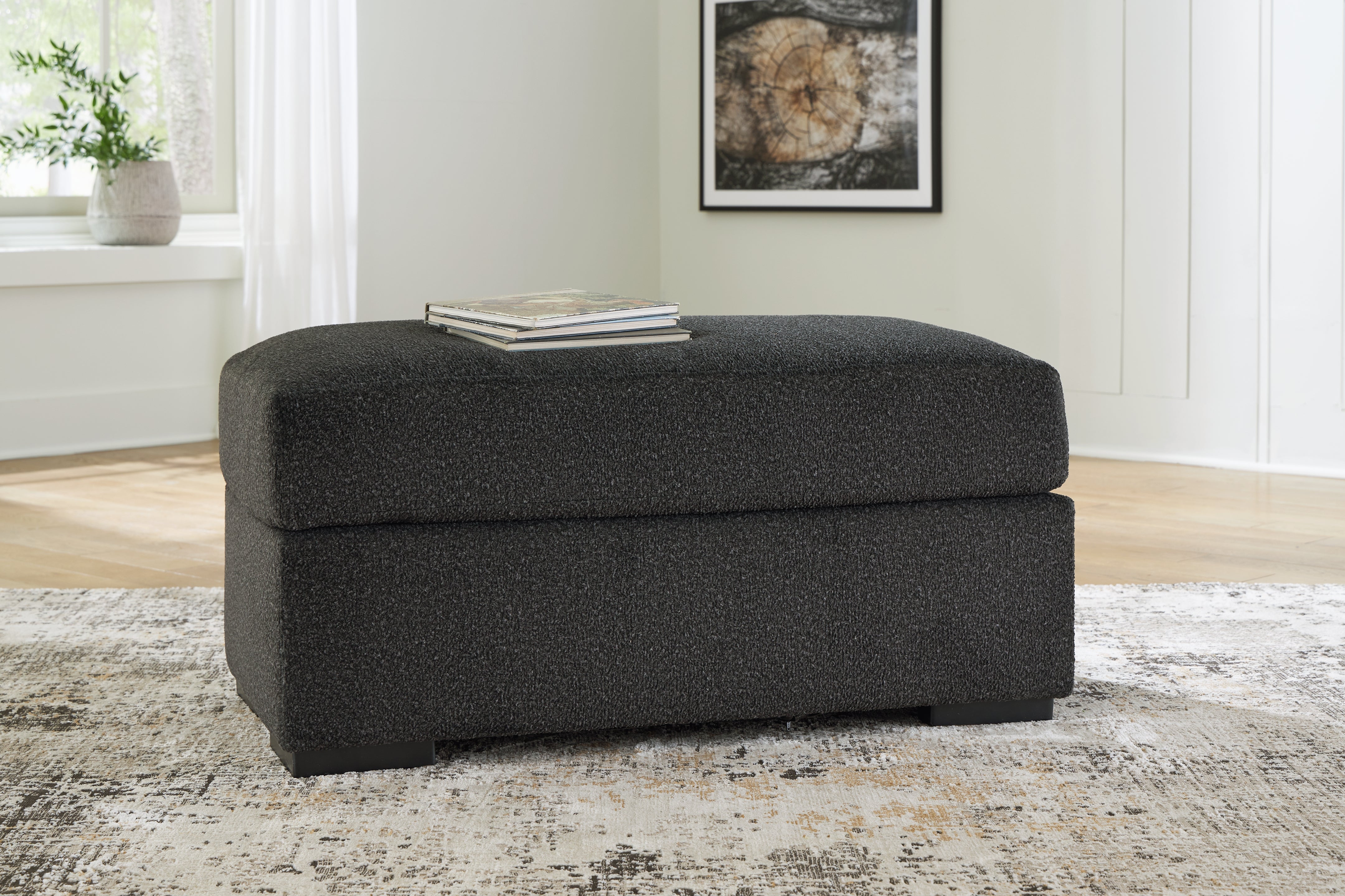 A2Z Furniture - Ashley Furniture - Wryenlynn Living Room - Ottoman / Onyx - 4940514