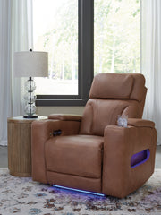 A2Z Furniture - Ashley Furniture - Clean-Slate Living Room - PWR REC Loveseat/CON/ADJ HDRST / Caramel - PC5010118