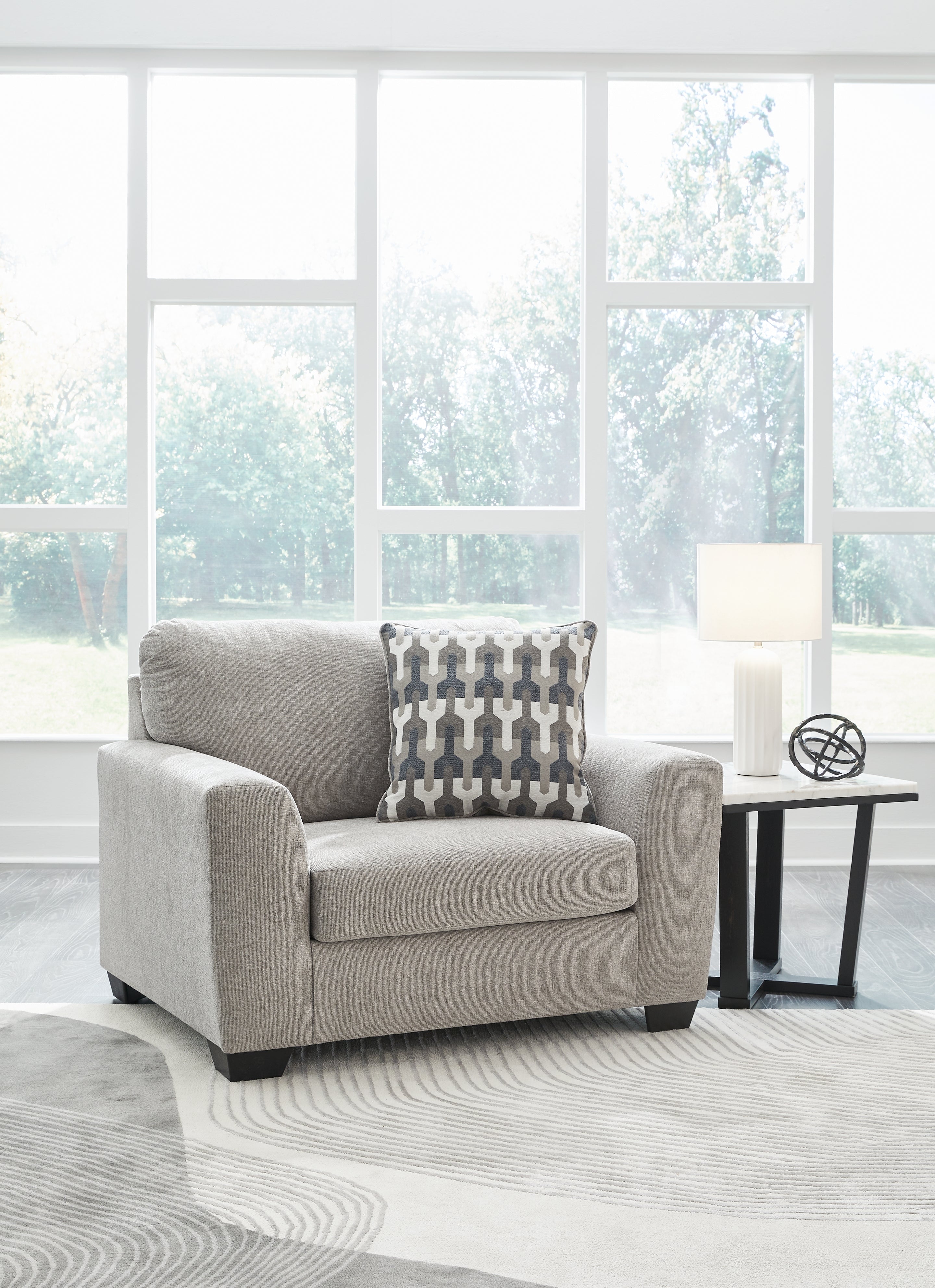 A2Z Furniture - Ashley Furniture - Avenal Park Living Room - Chair and a Half / Flannel - 5080523