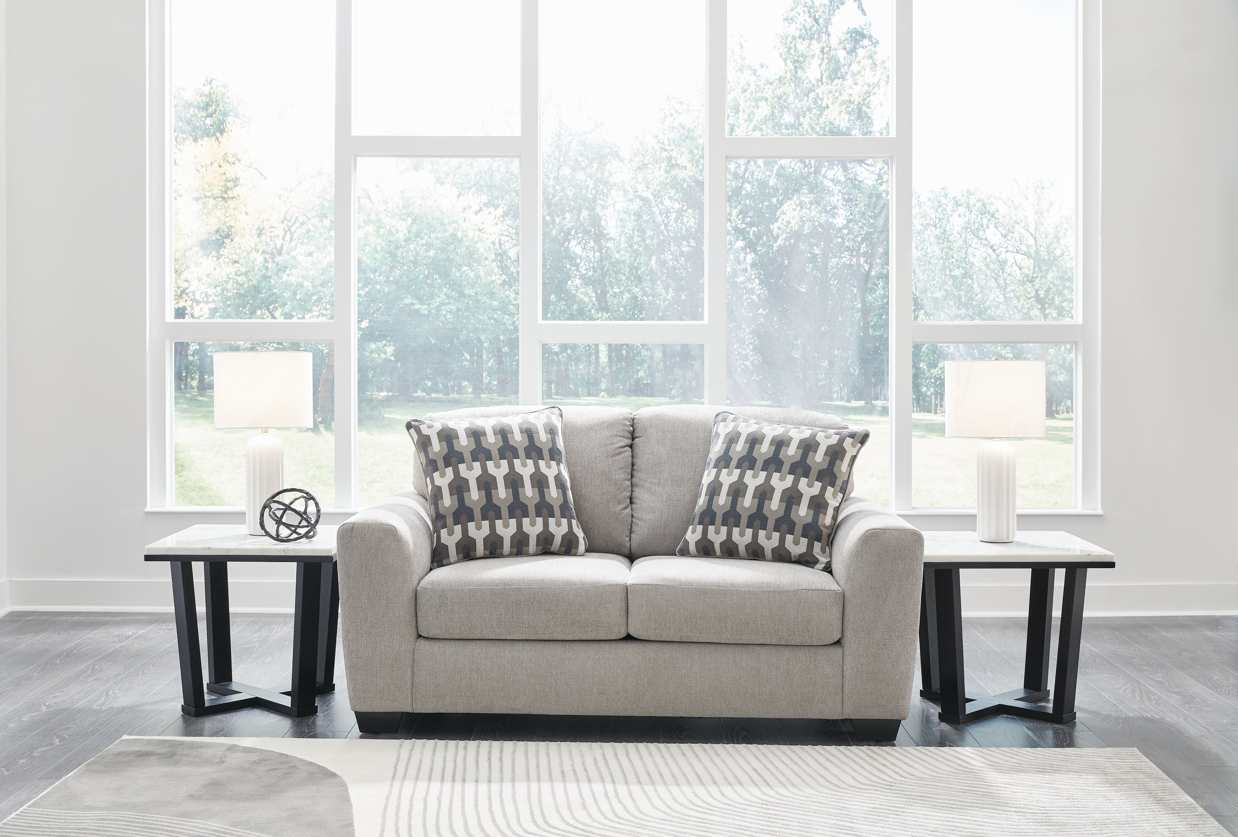 A2Z Furniture - Ashley Furniture - Avenal Park Living Room - Loveseat / Flannel - 5080535