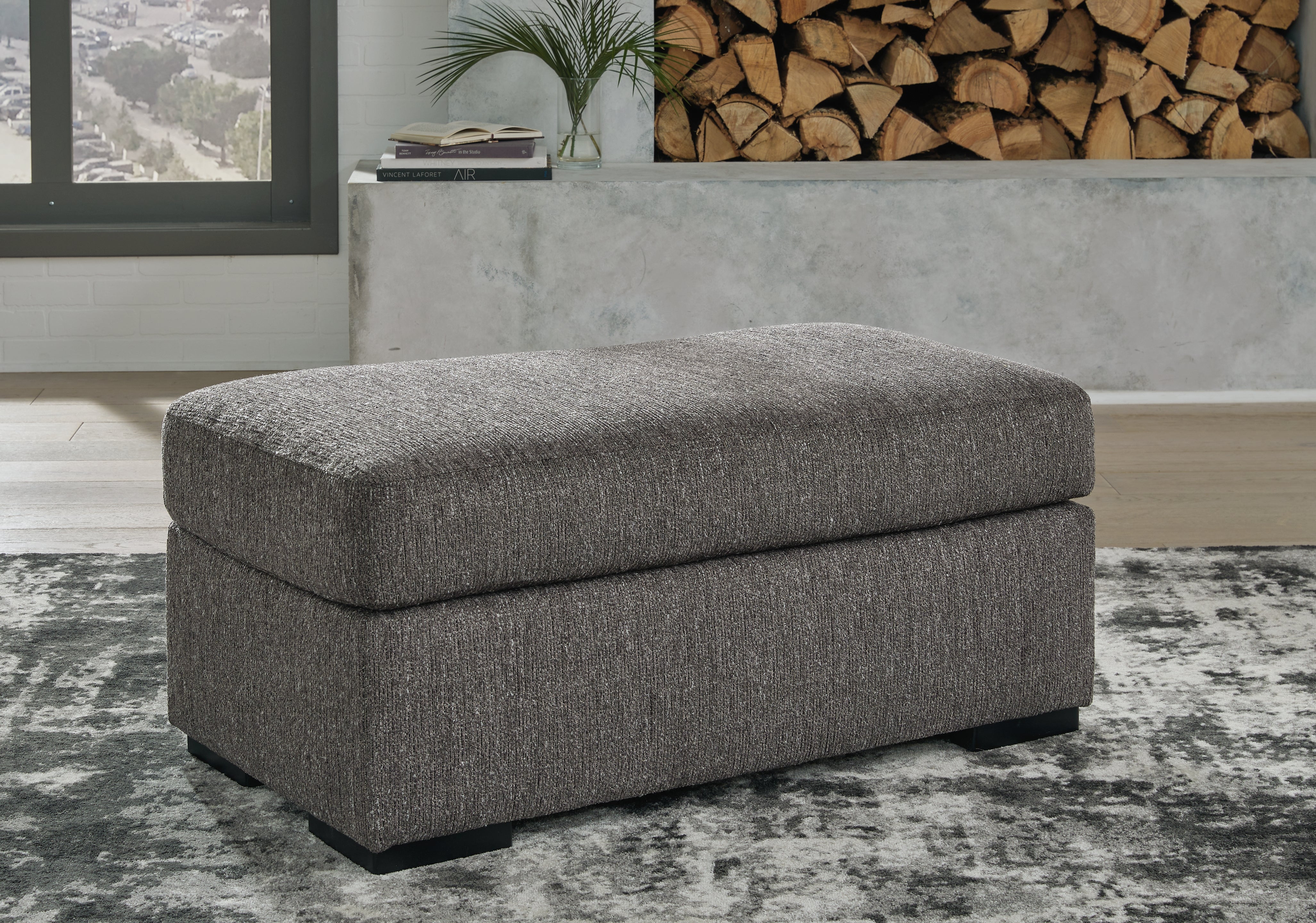 A2Z Furniture - Ashley Furniture - Gardiner Living Room - Ottoman / Pewter - 5240414