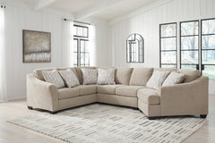 A2Z Furniture - Ashley Furniture - Brogan Bay Sectional - 3-Piece Sectional with Cuddler / Cork - 52705S2