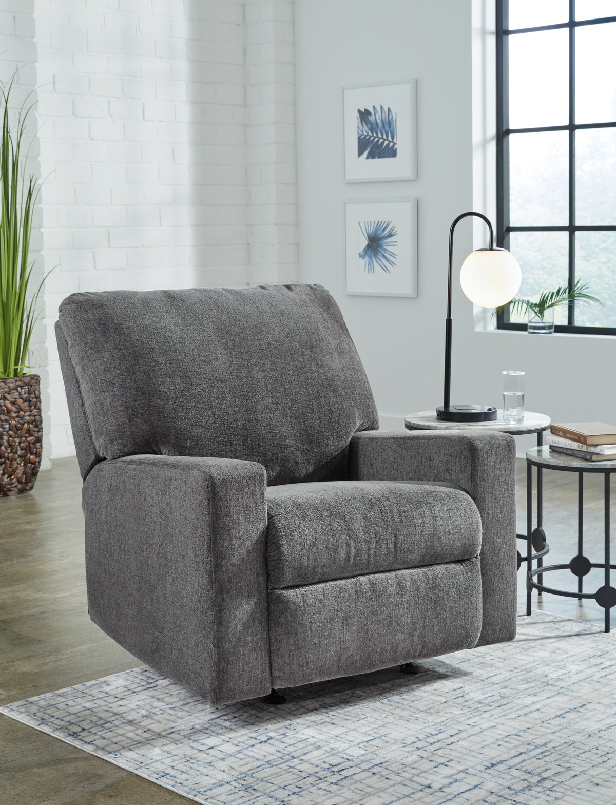 A2Z Furniture - Ashley Furniture - Rannis Living Room - Full Sofa Sleeper / Pewter - 5360236
