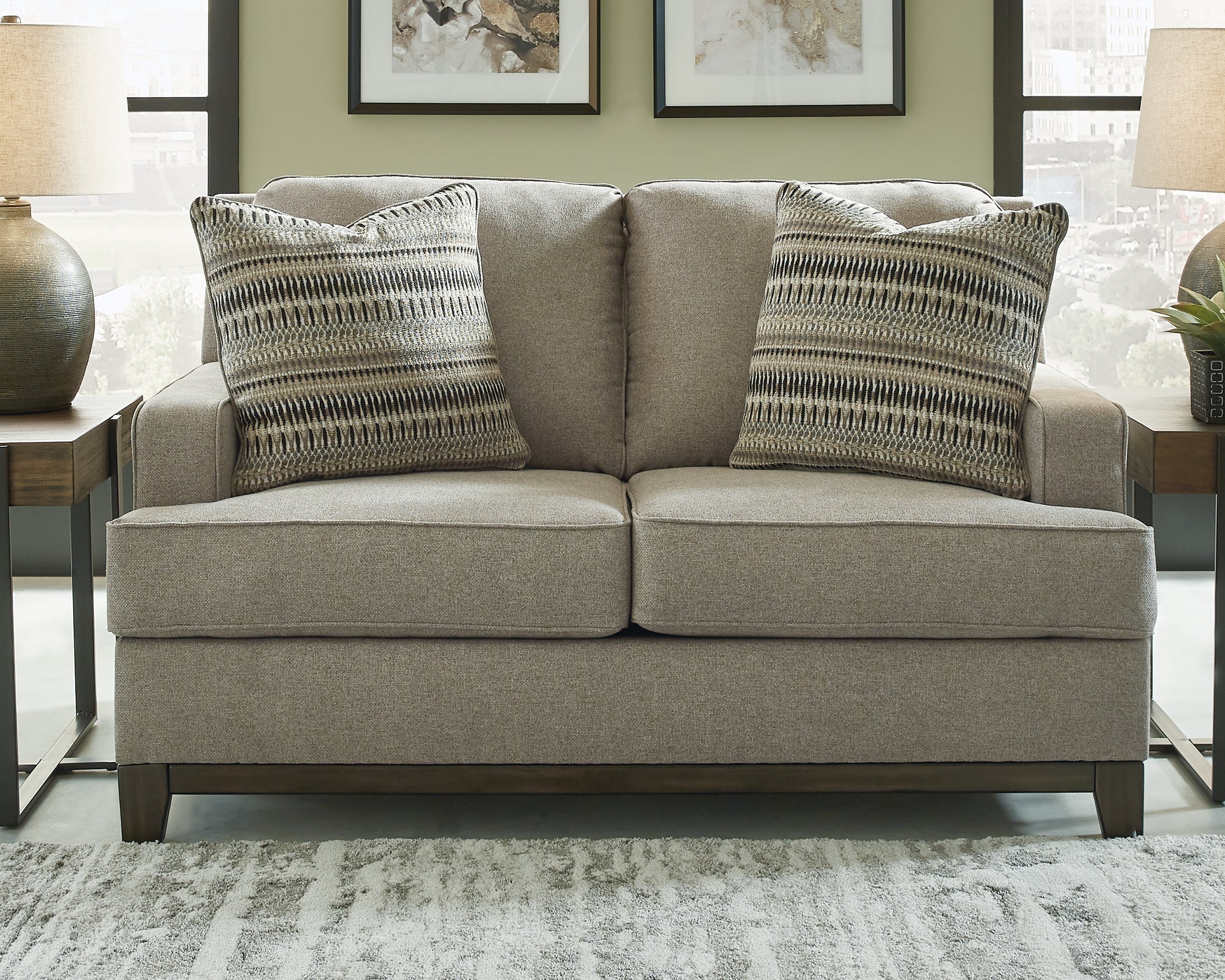 A2Z Furniture - Ashley Furniture - Kaywood Living Room - Loveseat / Granite - 5630335