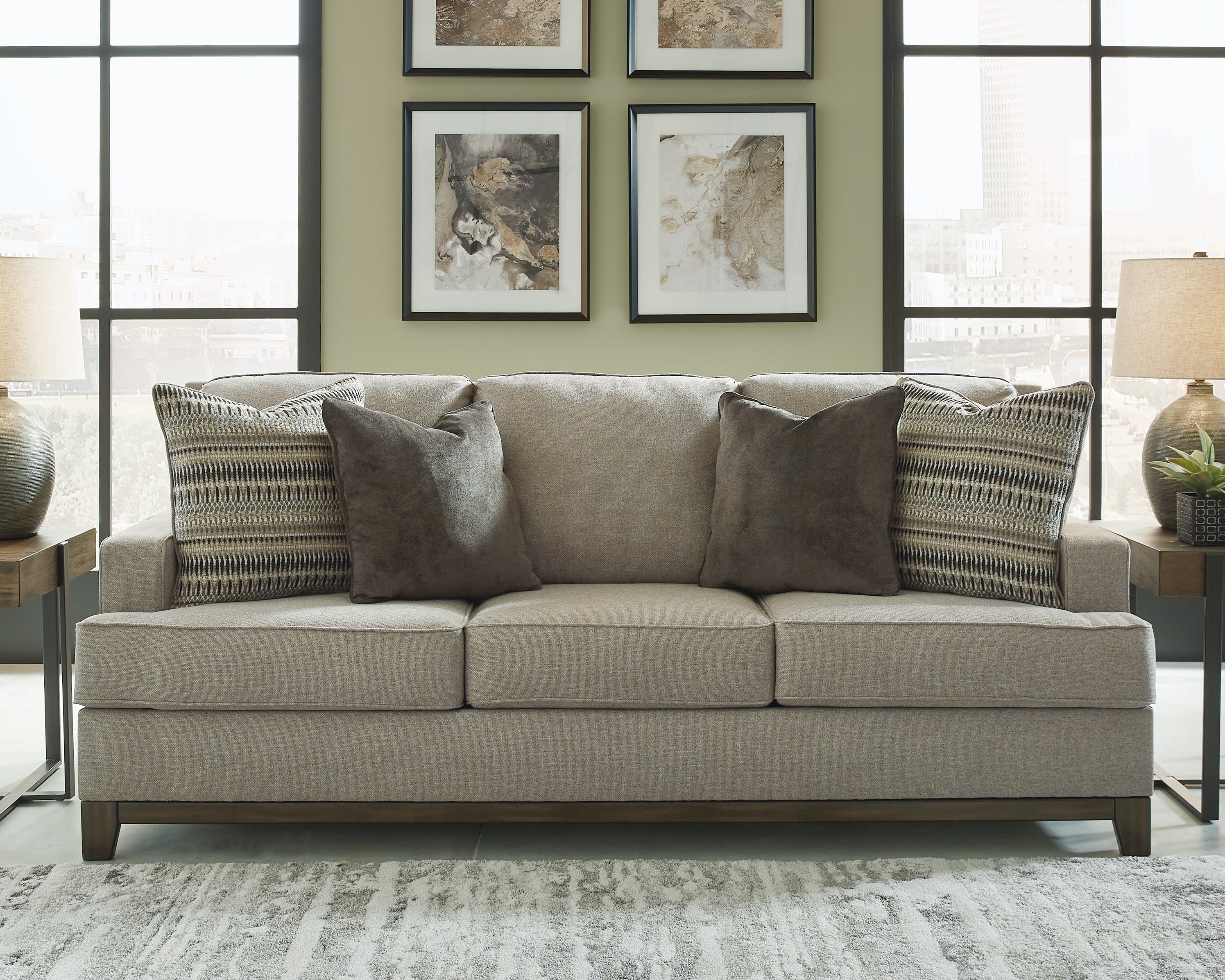 A2Z Furniture - Ashley Furniture - Kaywood Living Room - Sofa / Granite - 5630338