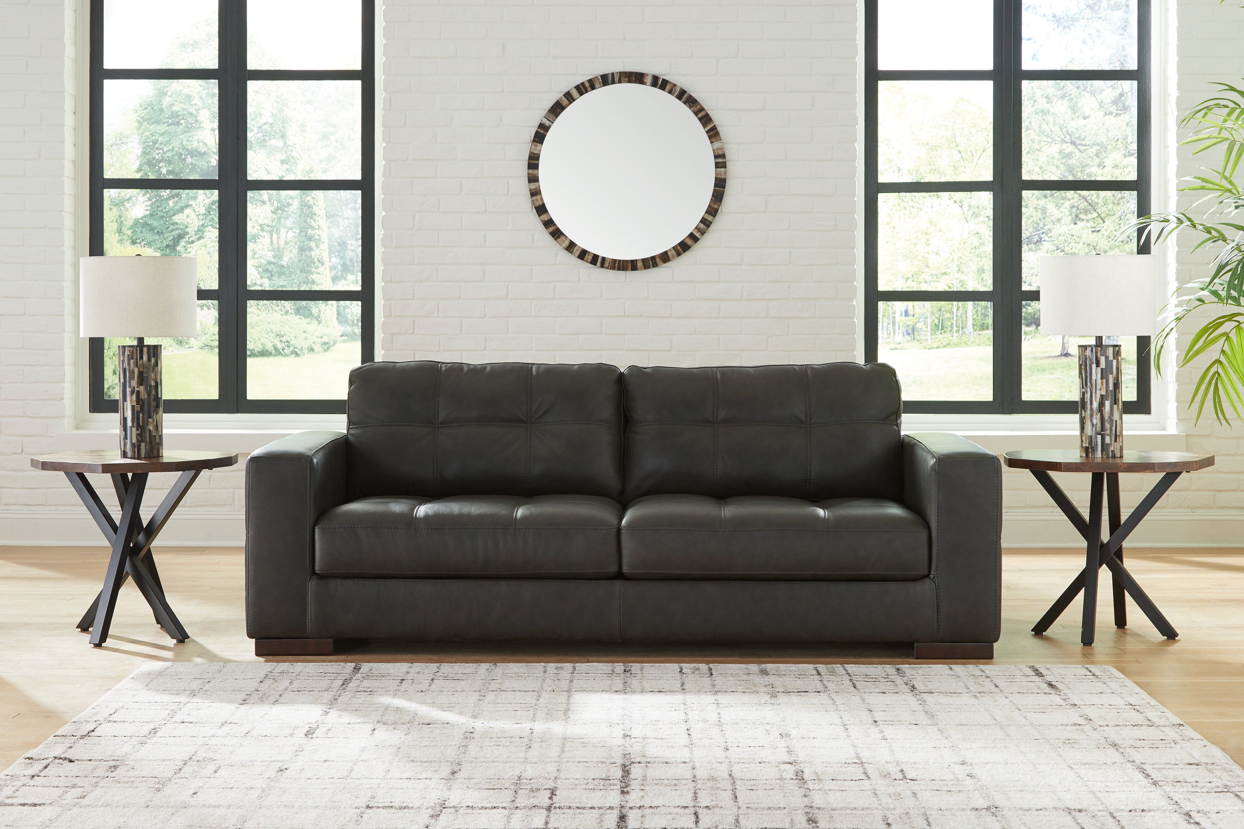 A2Z Furniture - Ashley Furniture - Luigi Living Room - Sofa / Thunder - 5650638