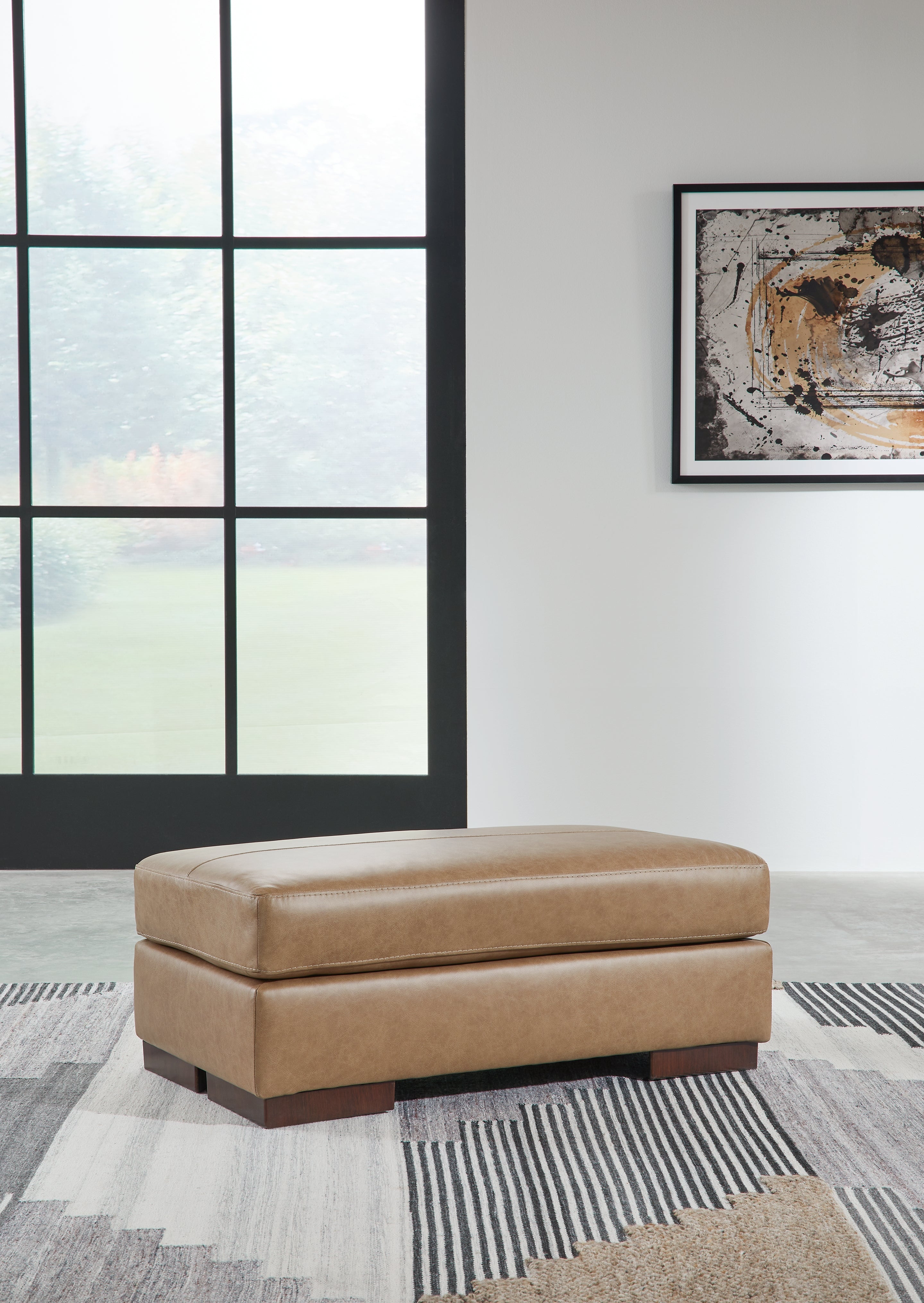 A2Z Furniture - Ashley Furniture - Lombardia Living Room - Ottoman / Tumbleweed - 5730214