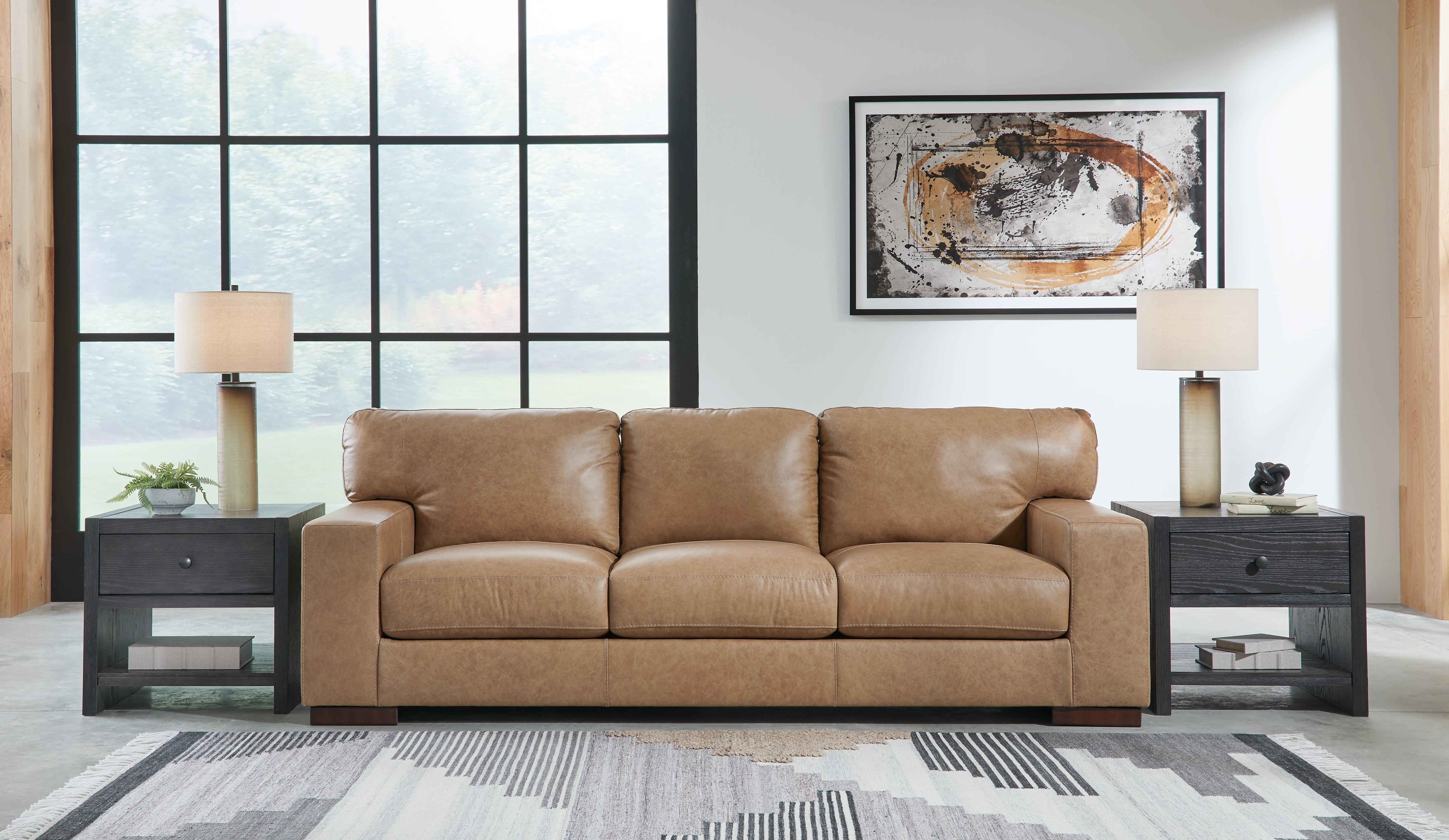 A2Z Furniture - Ashley Furniture - Lombardia Living Room - Loveseat / Tumbleweed - 5730235