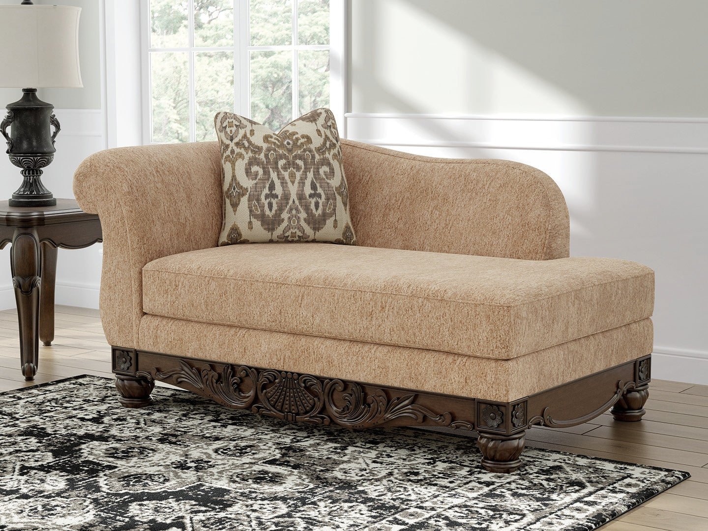 A2Z Furniture - Ashley Furniture - Chelsworth Living Room - RAF Corner Chaise / Golden - PC5790516