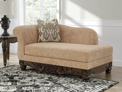 A2Z Furniture - Ashley Furniture - Chelsworth Living Room - RAF Corner Chaise / Golden - PC5790516