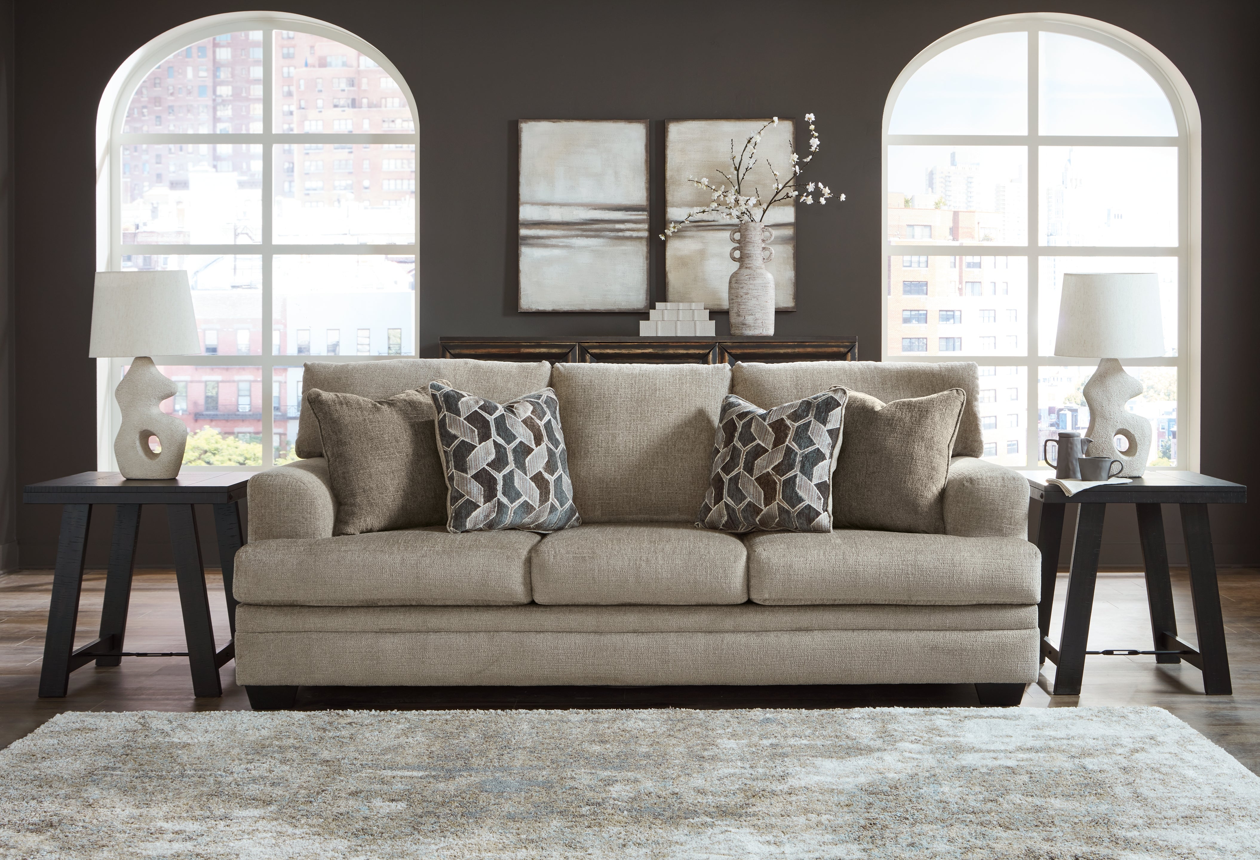 A2Z Furniture - Ashley Furniture - Stonemeade Living Room - Sofa / Taupe - 5950438