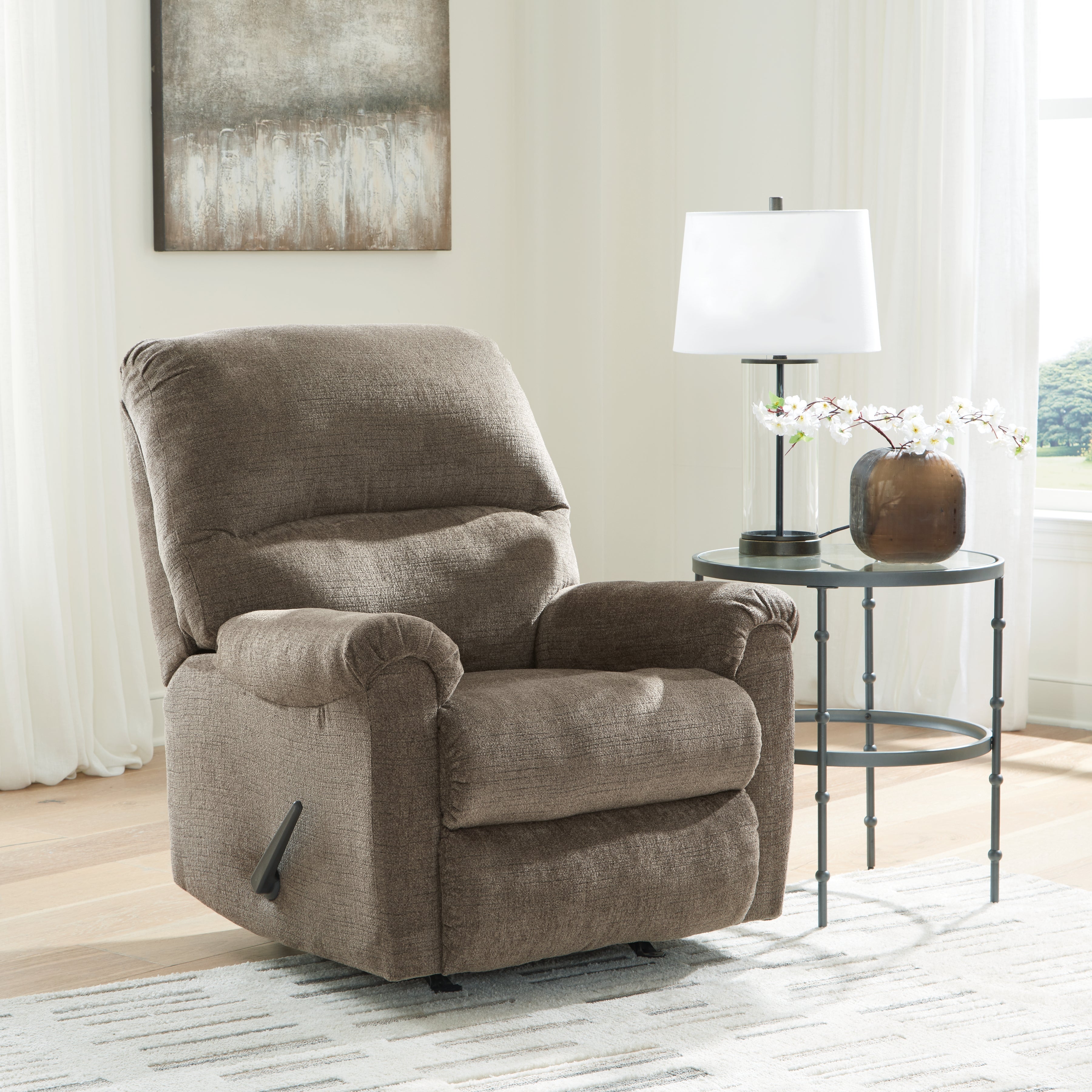 A2Z Furniture - Ashley Furniture - Stonemeade Living Room - Rocker Recliner / Nutmeg - 5950525