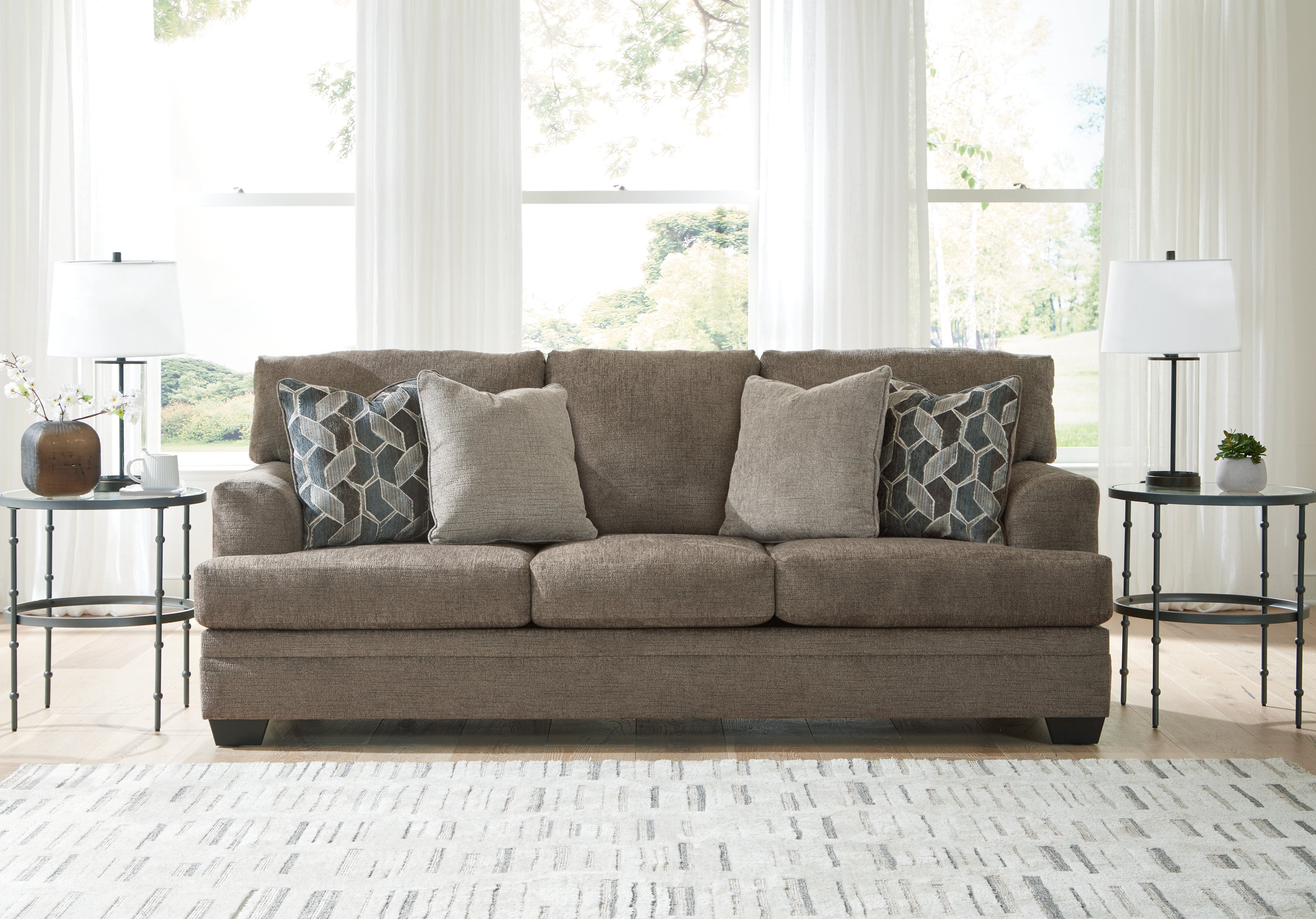 A2Z Furniture - Ashley Furniture - Stonemeade Living Room - Sofa / Nutmeg - 5950538