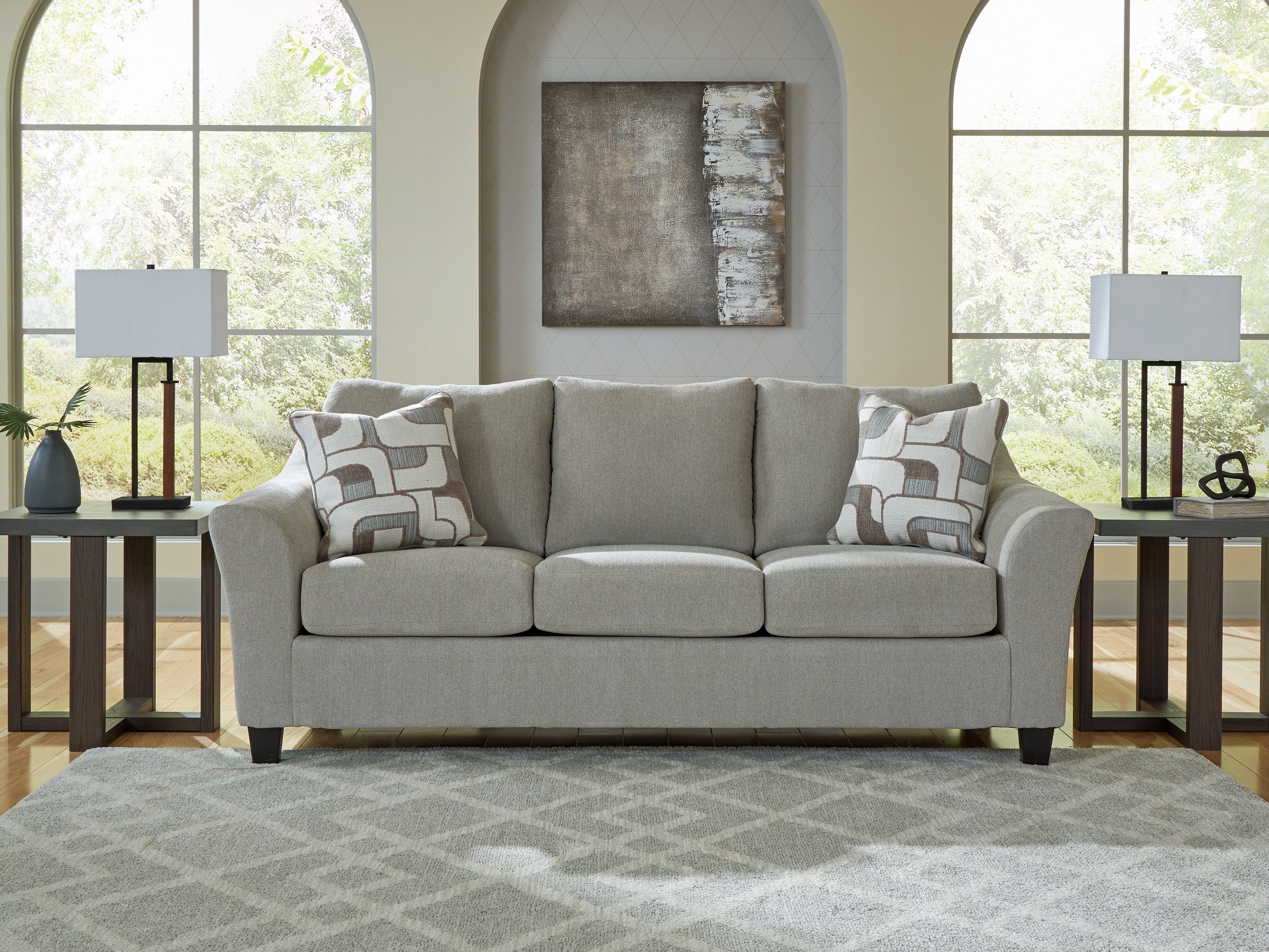 A2Z Furniture - Ashley Furniture - Willarae Living Room - Sofa / Taupe - 5980338