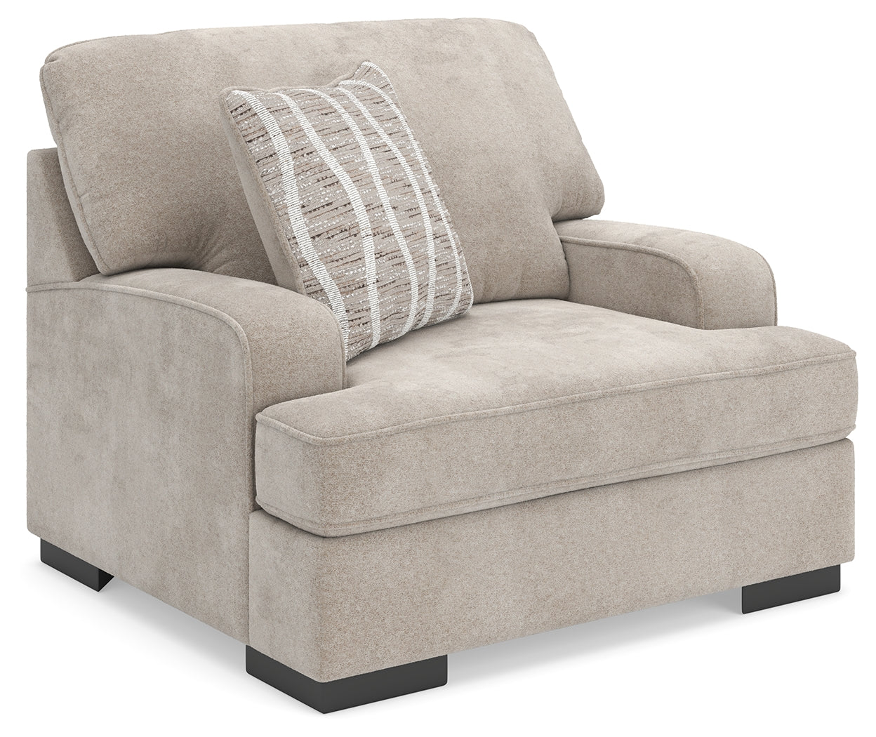 A2Z Furniture - Ashley Furniture - High Profile Living Room - Chair and a Half / Taupe - 5990223