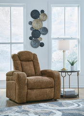 A2Z Furniture - Ashley Furniture - Wolfridge Living Room - PWR Recliner/ADJ Headrest / Brindle - 6070313
