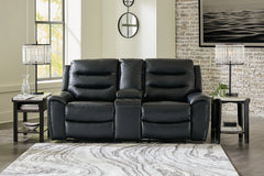 A2Z Furniture - Ashley Furniture - Warlin Living Room - PWR Recliner/ADJ Headrest / Black - 6110513
