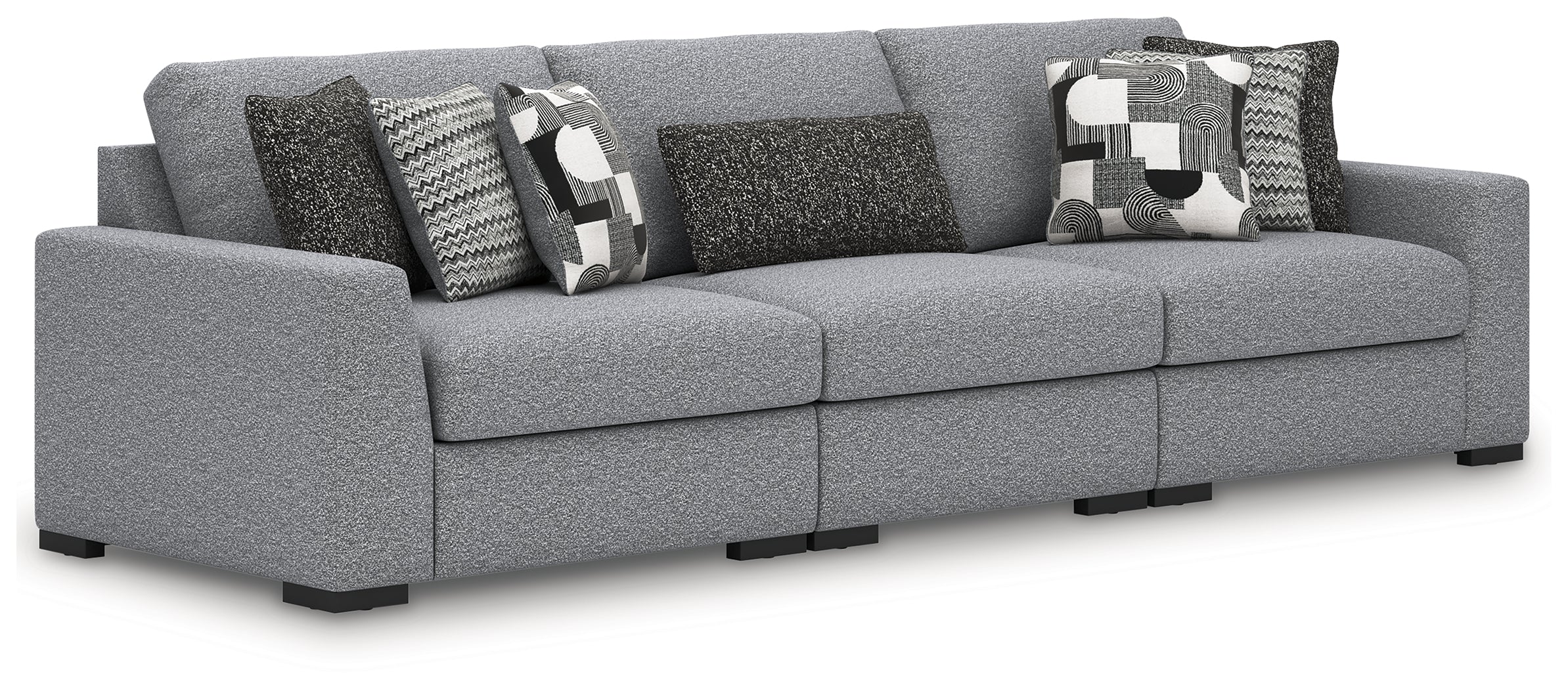A2Z Furniture - Ashley Furniture - Bealton Sectional - RAF 2-Piece Sectional with Chaise / Salt and Pepper - 61305S10