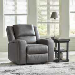 A2Z Furniture - Ashley Furniture - Brixworth Living Room - Reclining Loveseat / Slate - 6910686