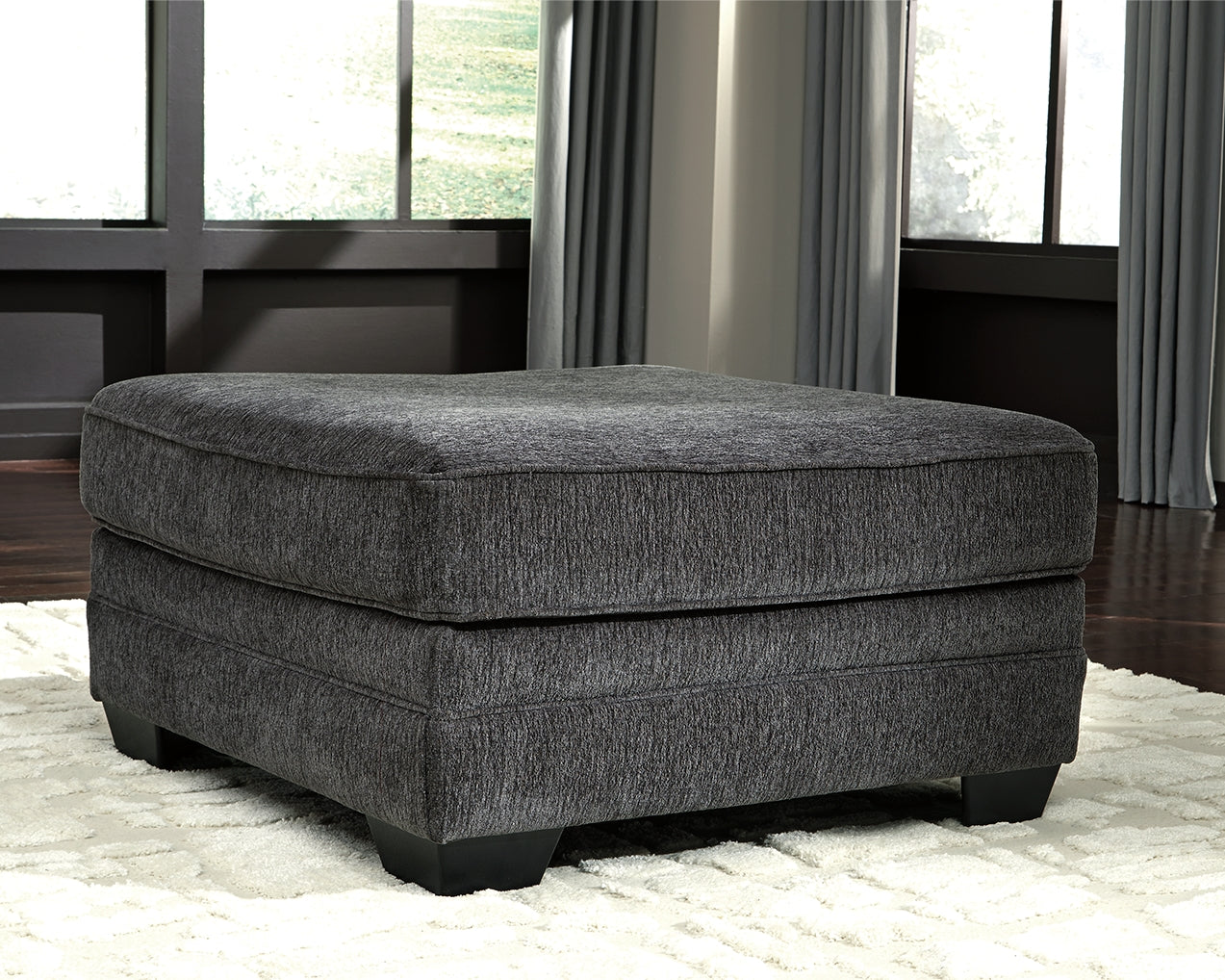 A2Z Furniture - Ashley Furniture - Tracling Living Room - Oversized Accent Ottoman / Slate - 7260008