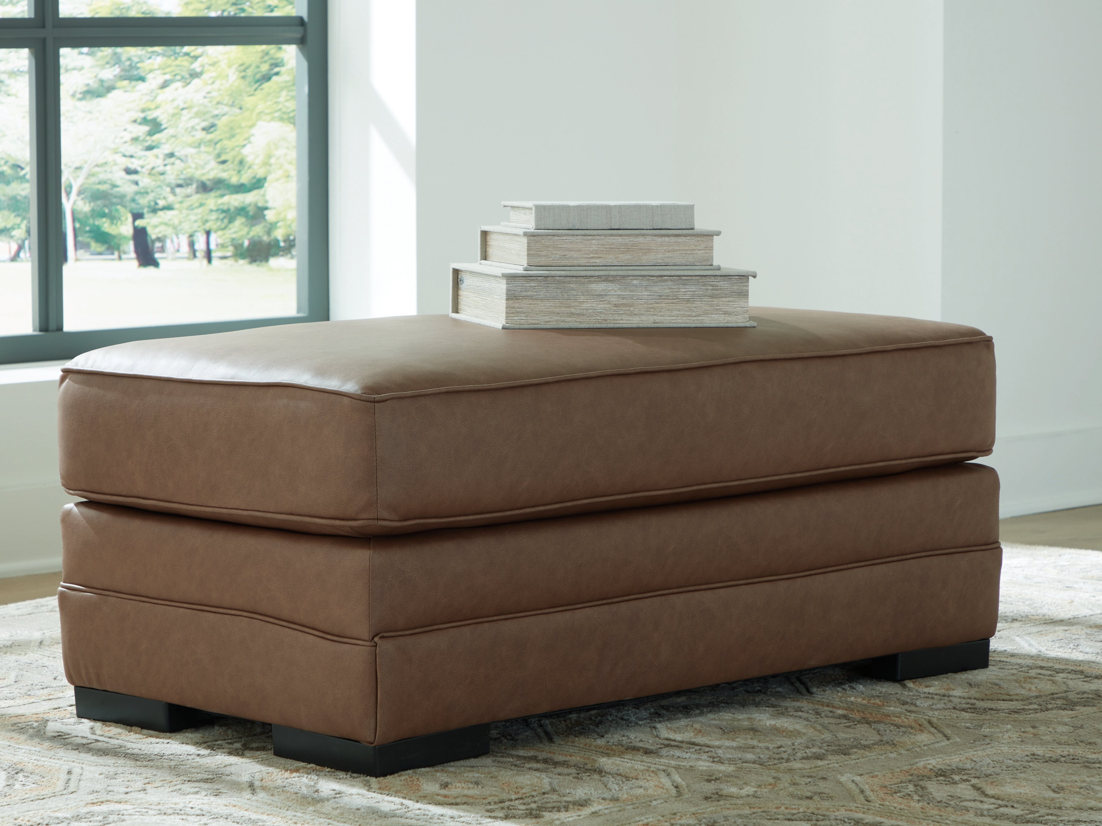 A2Z Furniture - Ashley Furniture - VillaCourt Living Room - Ottoman / Caramel - 7490914