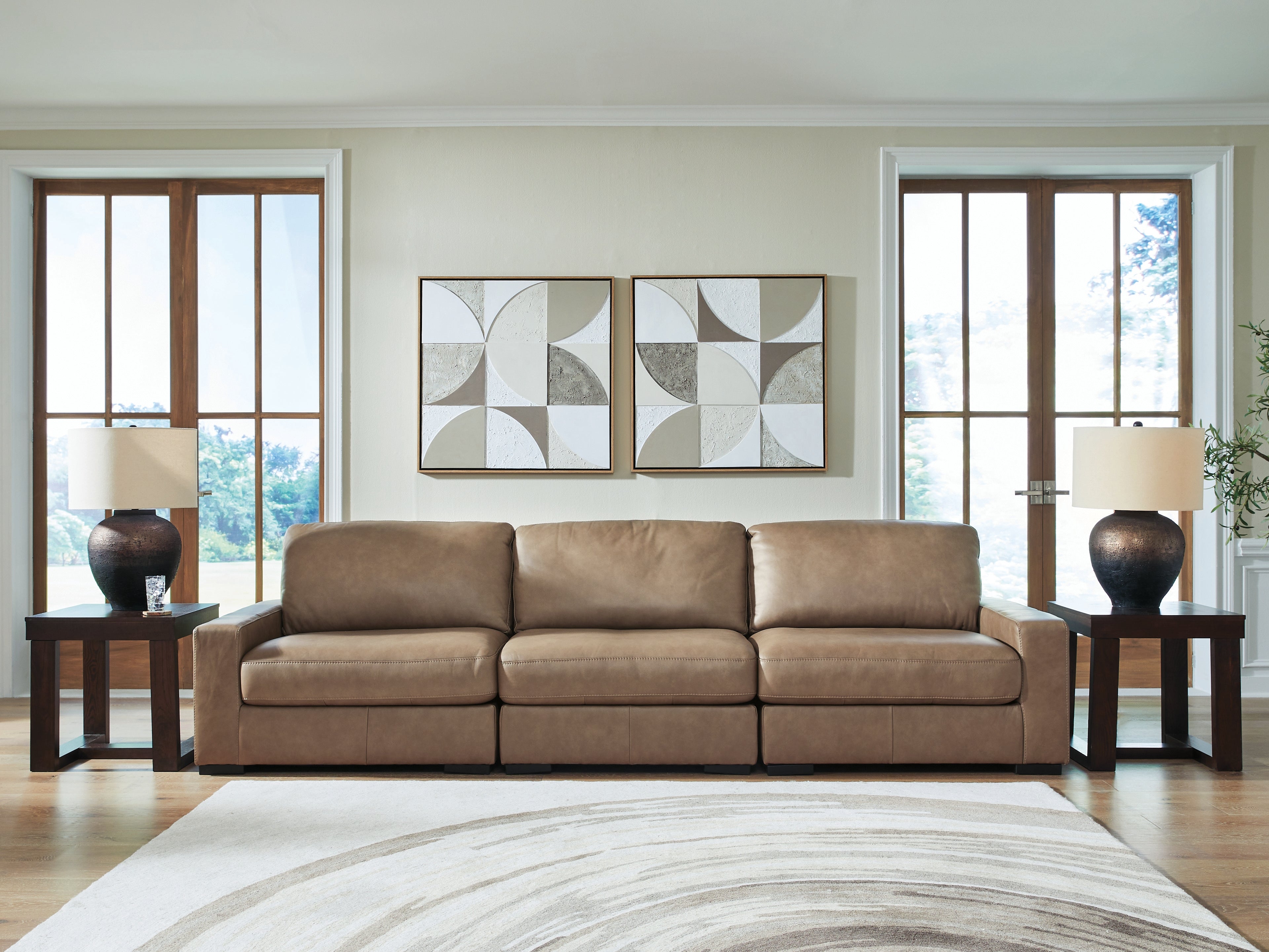 A2Z Furniture - Ashley Furniture - Veronella Sectional - RAF 3-Piece Sectional Sofa / Sahara - 76106S2