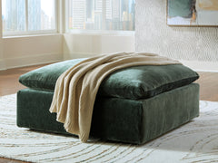 A2Z Furniture - Ashley Furniture - Carriage View Living Room - Oversized Accent Ottoman / Jade - 7800108