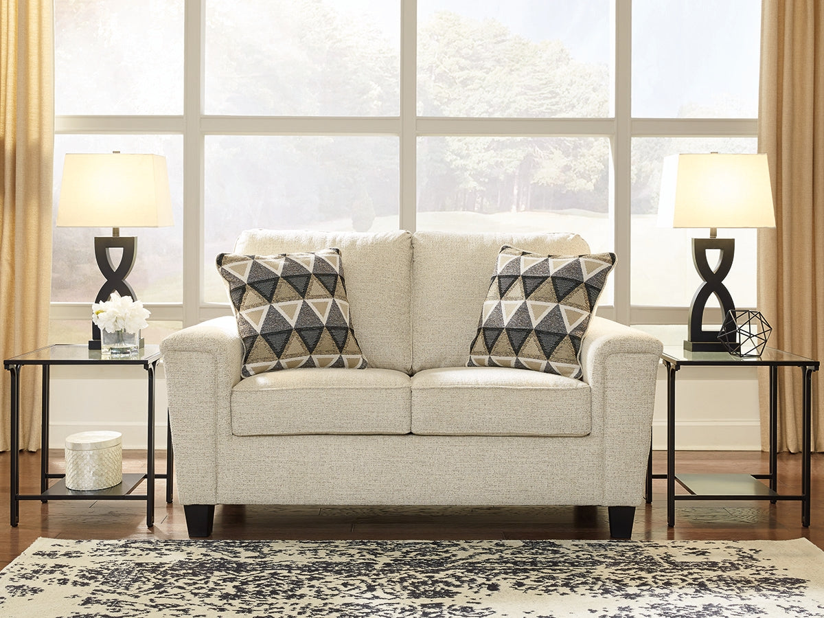 A2Z Furniture - Ashley Furniture - Abinger Living Room - Loveseat / Natural - 8390435