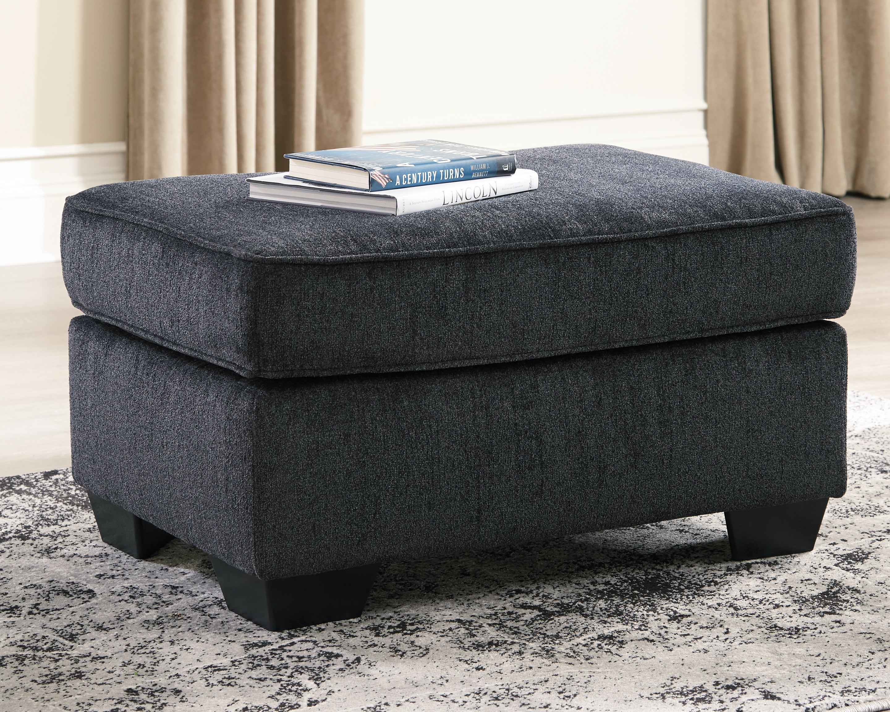 A2Z Furniture - Ashley Furniture - Altari Living Room - Ottoman / Slate - 8721314