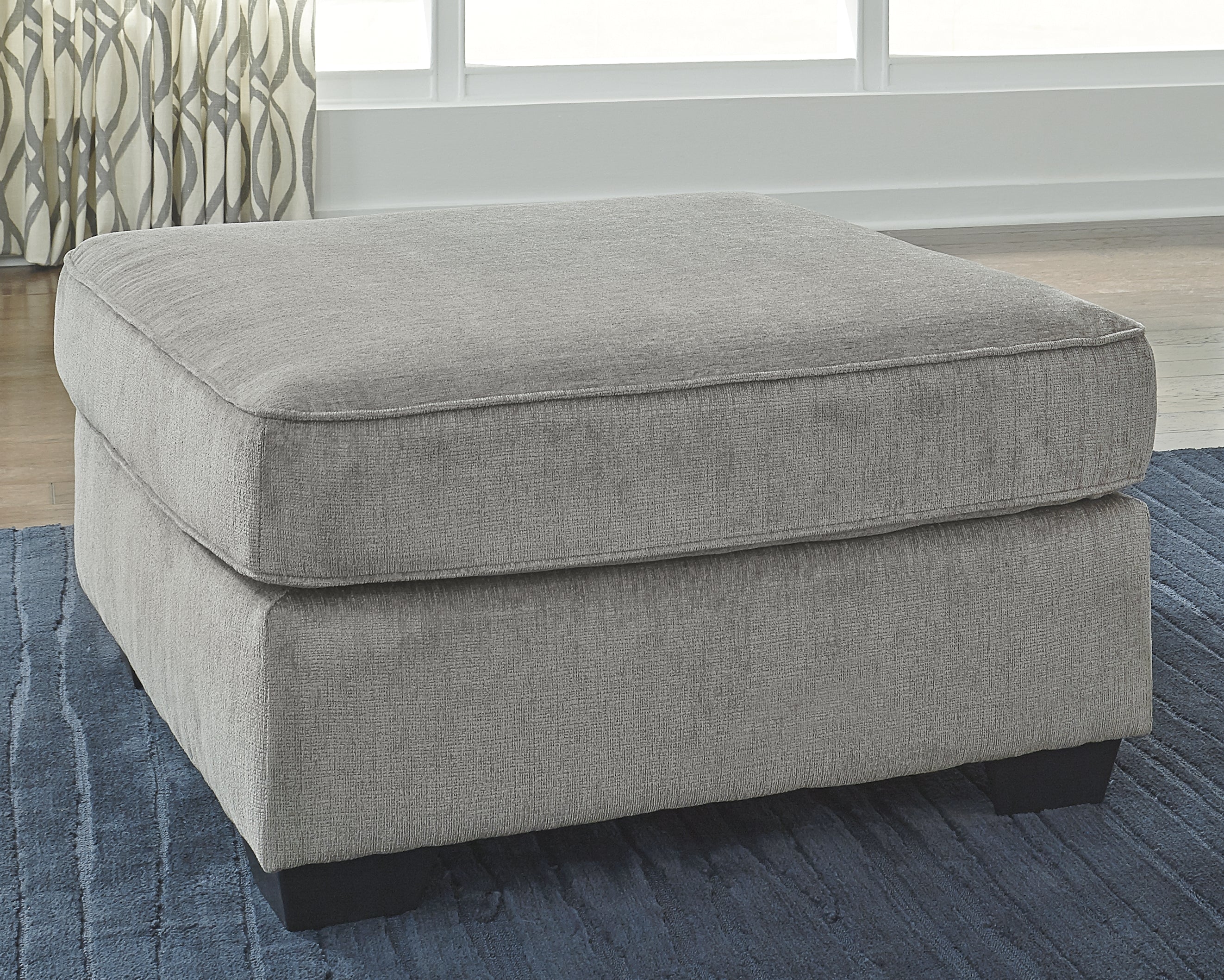 A2Z Furniture - Ashley Furniture - Altari Living Room - Oversized Accent Ottoman / Alloy - 8721408