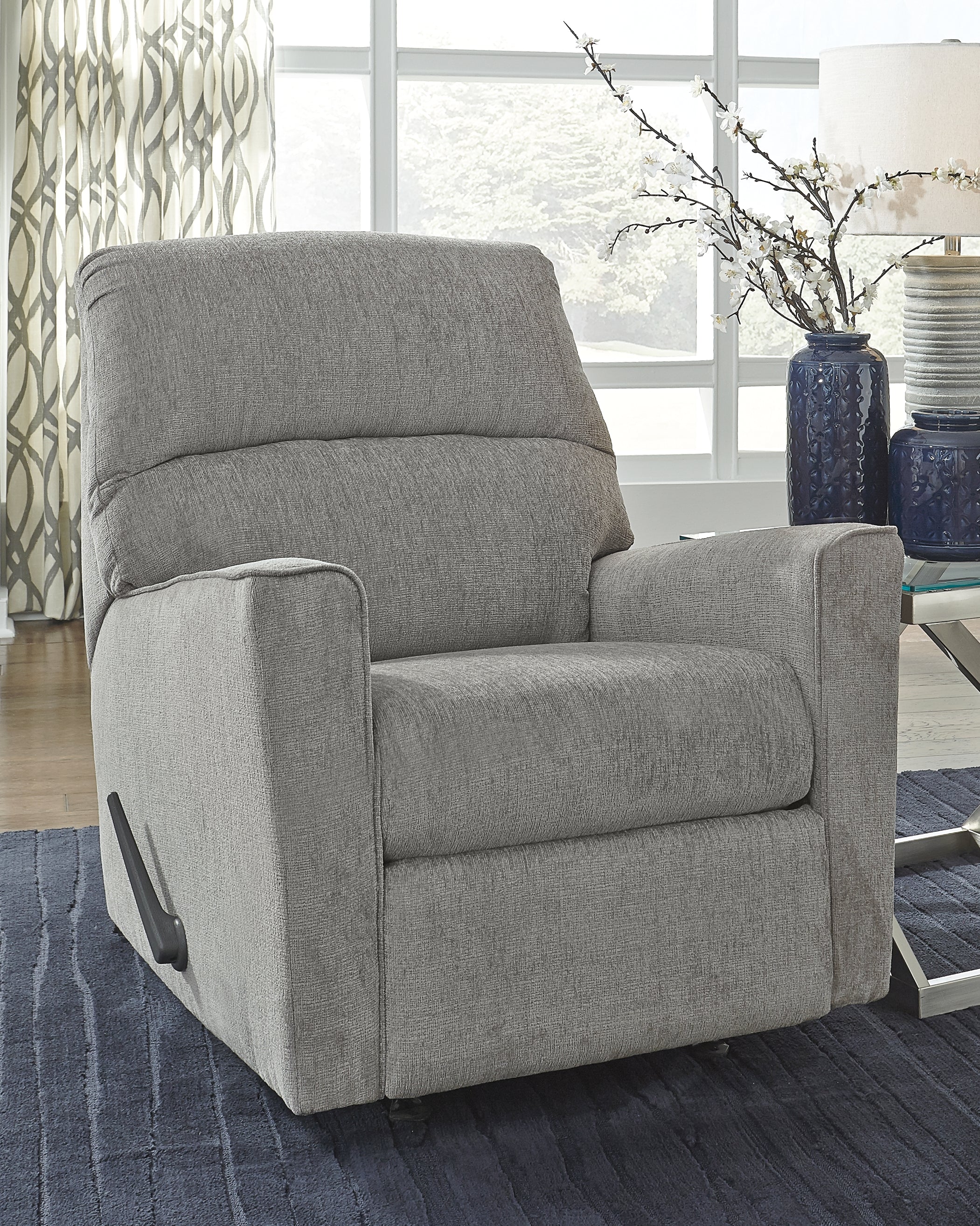 A2Z Furniture - Ashley Furniture - Altari Living Room - Rocker Recliner / Alloy - 8721425