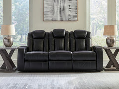 A2Z Furniture - Ashley Furniture - Caveman Den Living Room - PWR Recliner/ADJ Headrest / Midnight - 9070313