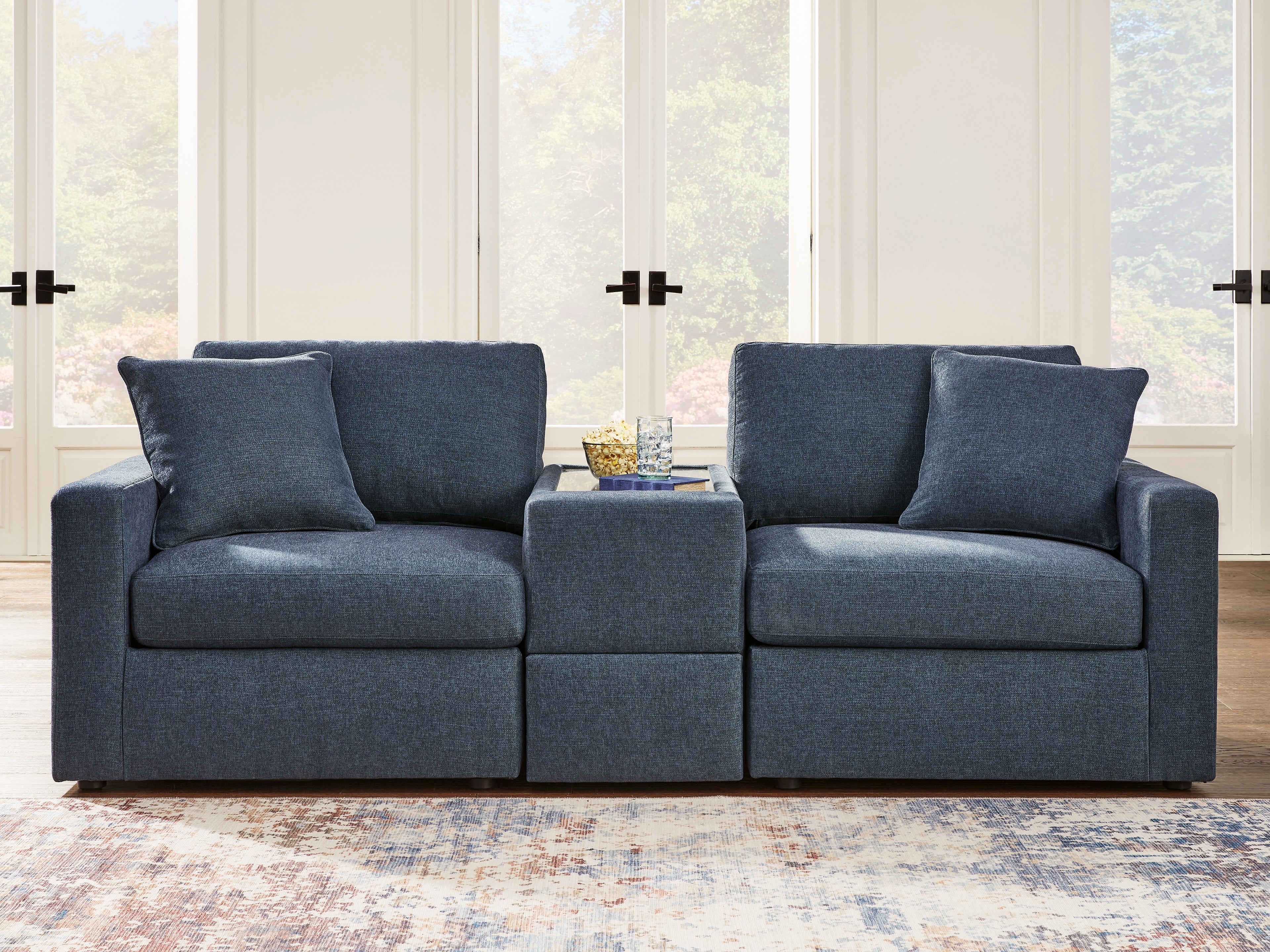 A2Z Furniture - Ashley Furniture - Modmax Sectional - RAF 3-Piece Sectional / Ink - 92101S3