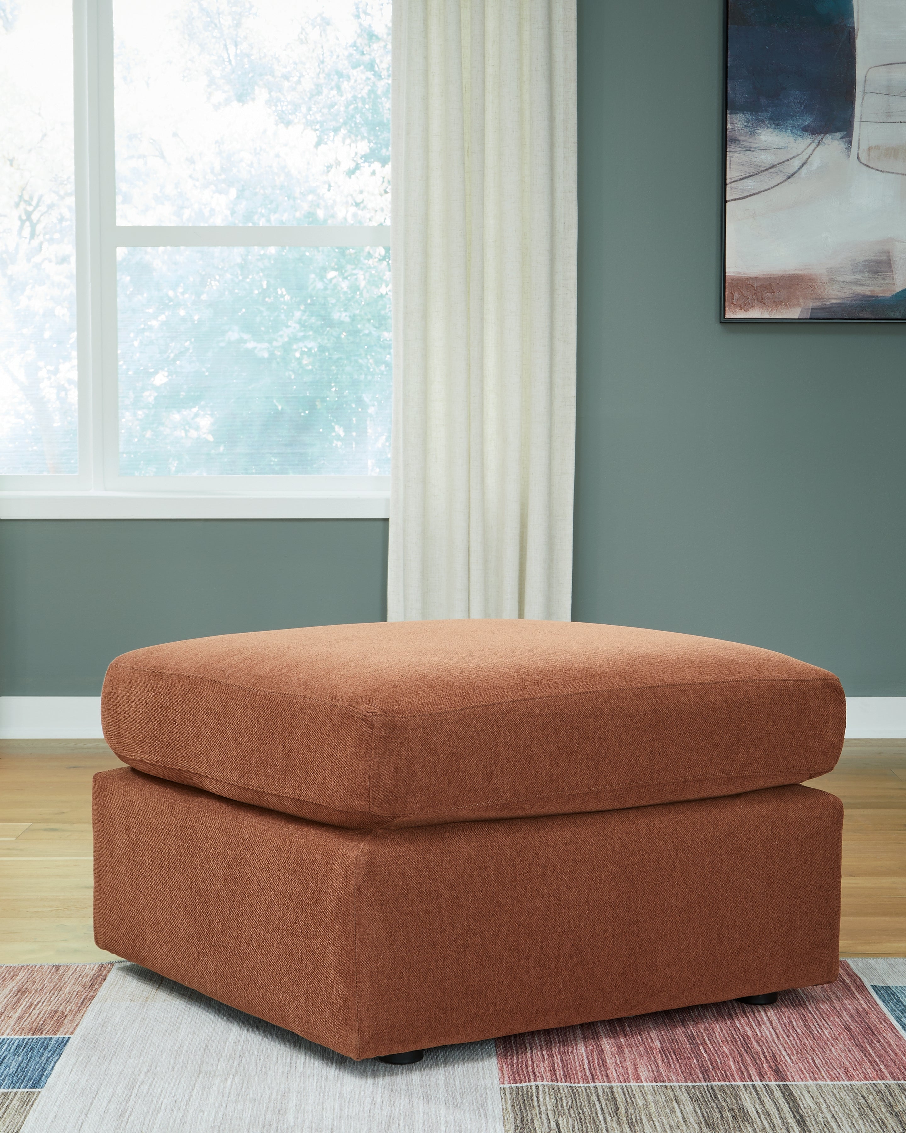 A2Z Furniture - Ashley Furniture - Modmax Living Room - Oversized Accent Ottoman / Spice - 9210208