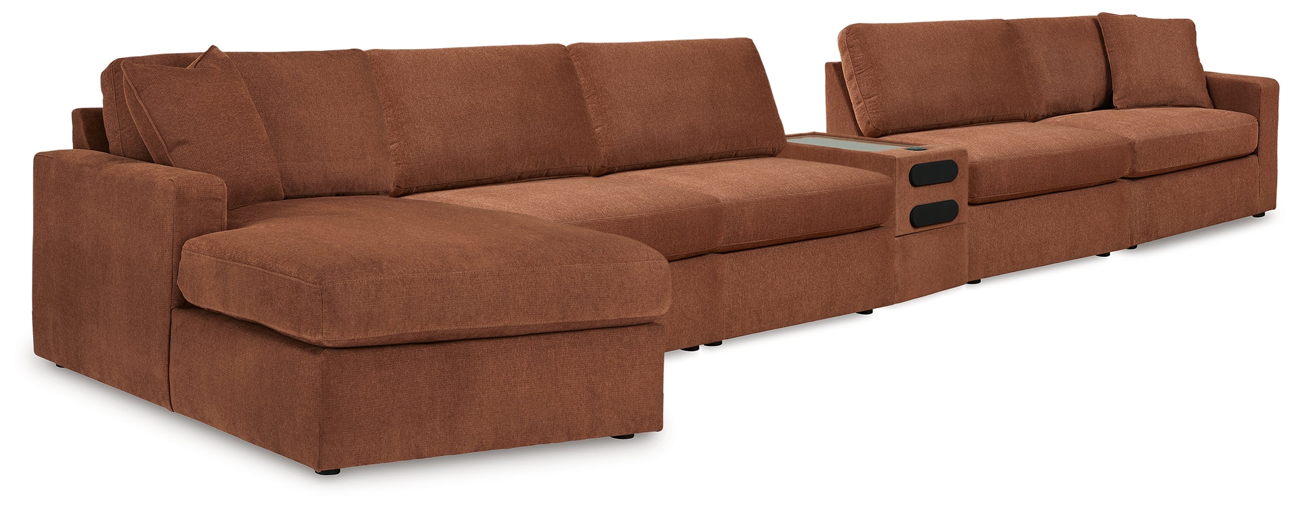 A2Z Furniture - Ashley Furniture - Modmax 6-Piece Sectional - 6-Piece Sectional / Spice - 92102U24