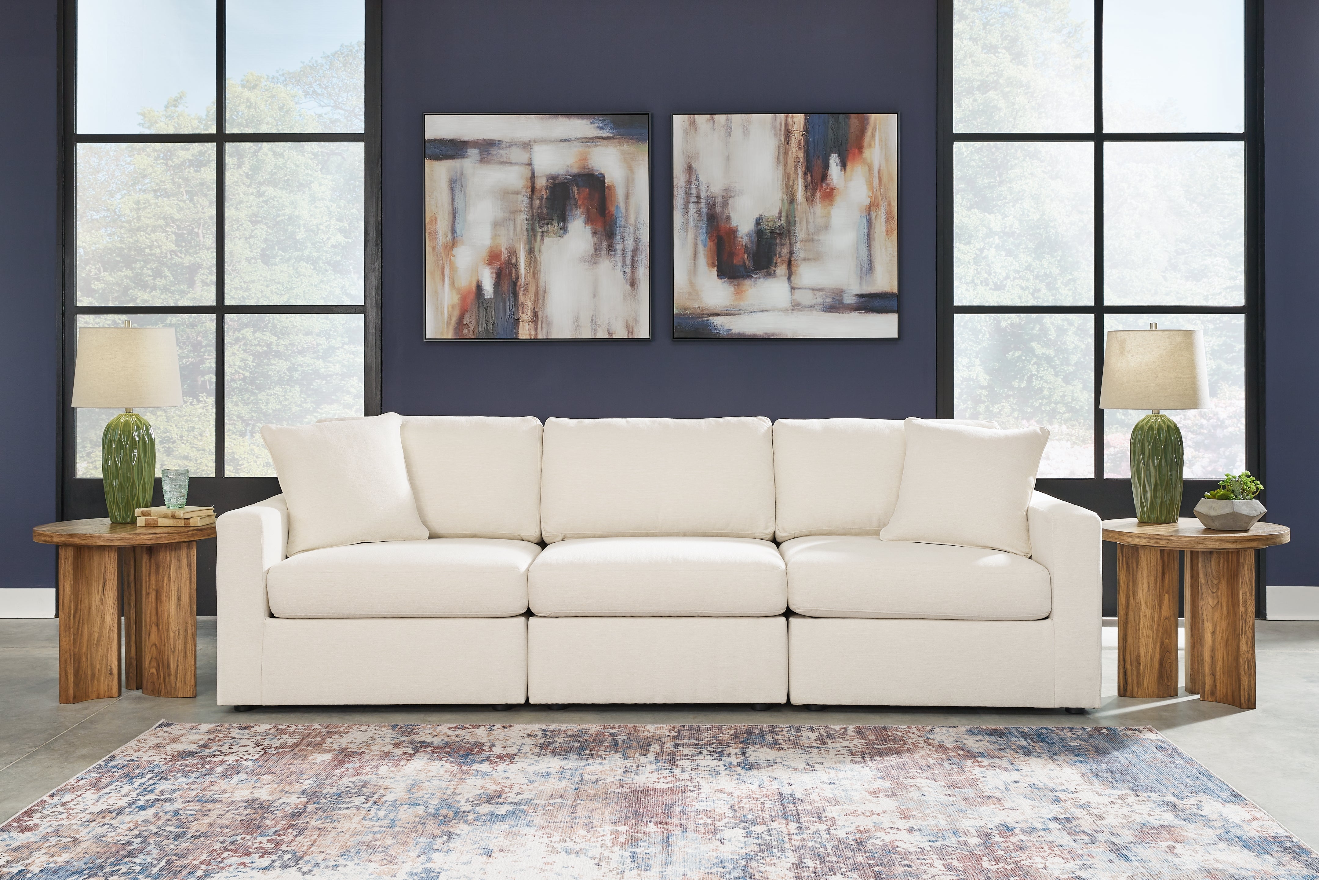 A2Z Furniture - Ashley Furniture - Modmax Sectional - RAF 3-Piece Sectional / Oyster - 92103S2