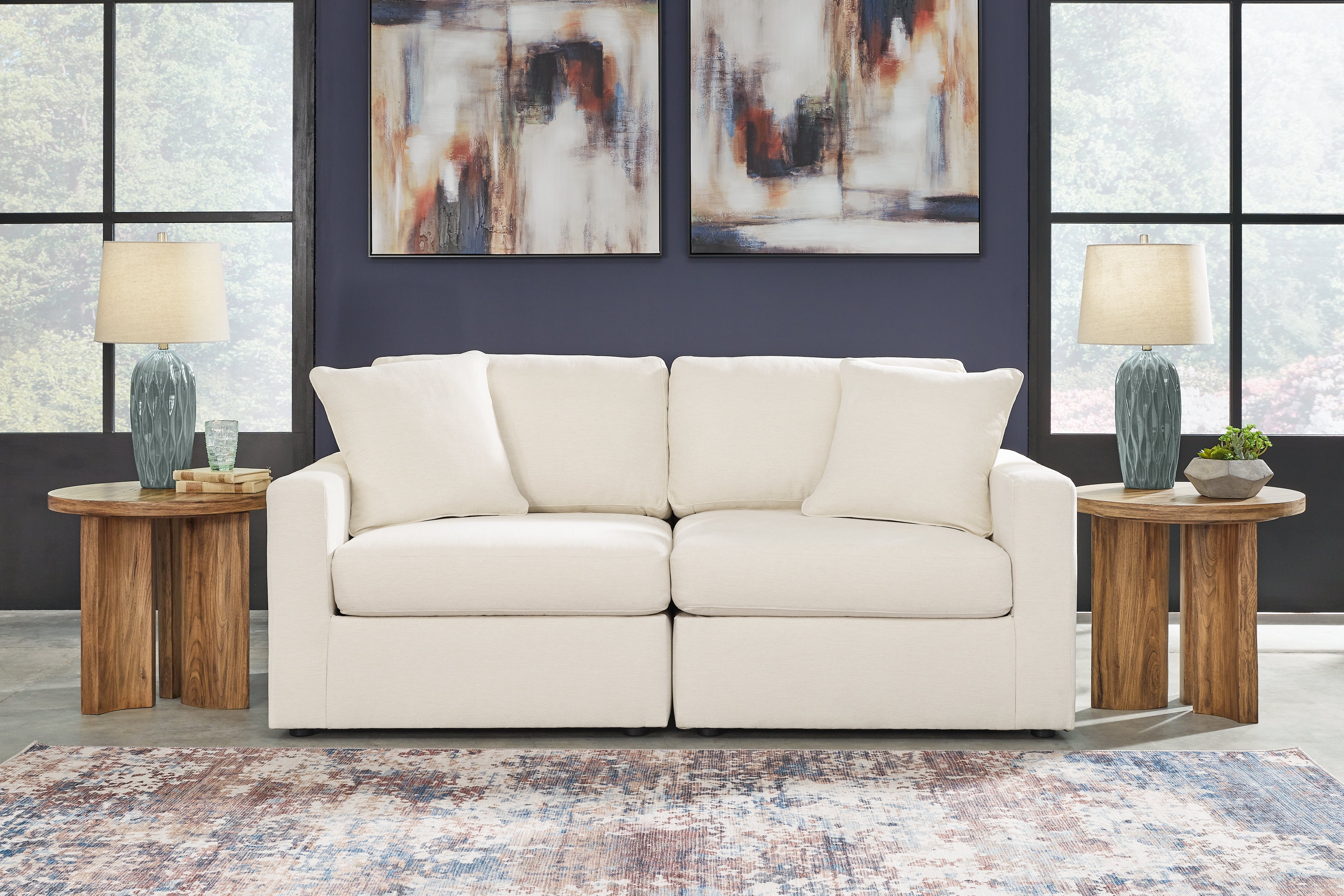 A2Z Furniture - Ashley Furniture - Modmax Sectional - RAF 2-Piece Sectional / Oyster - 92103S1
