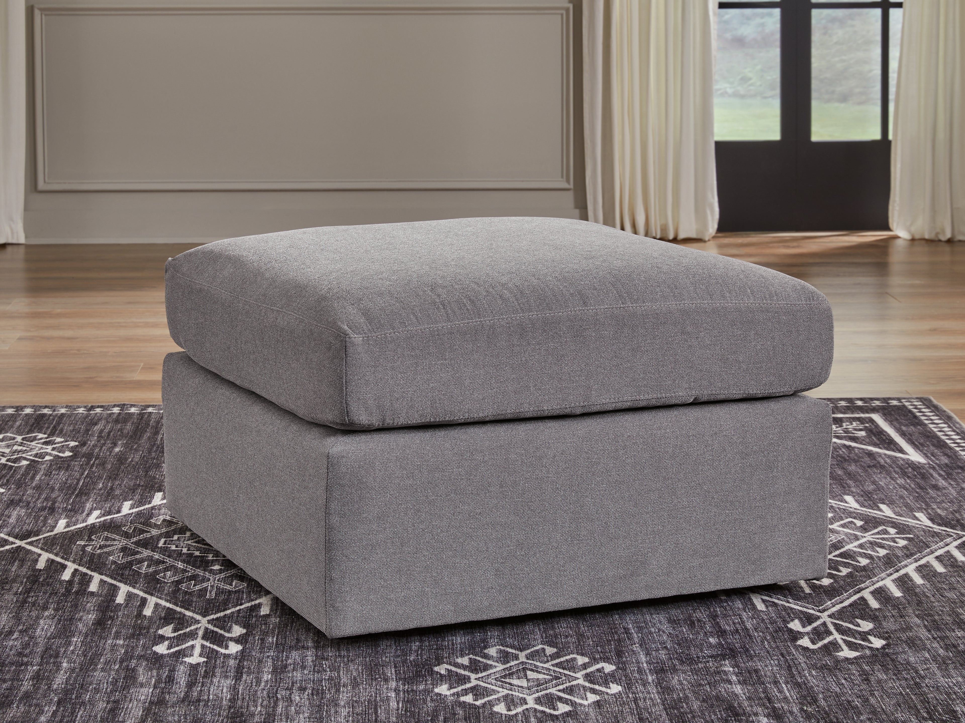 A2Z Furniture - Ashley Furniture - Modmax Sectional - Oversized Accent Ottoman / Granite - 9210408