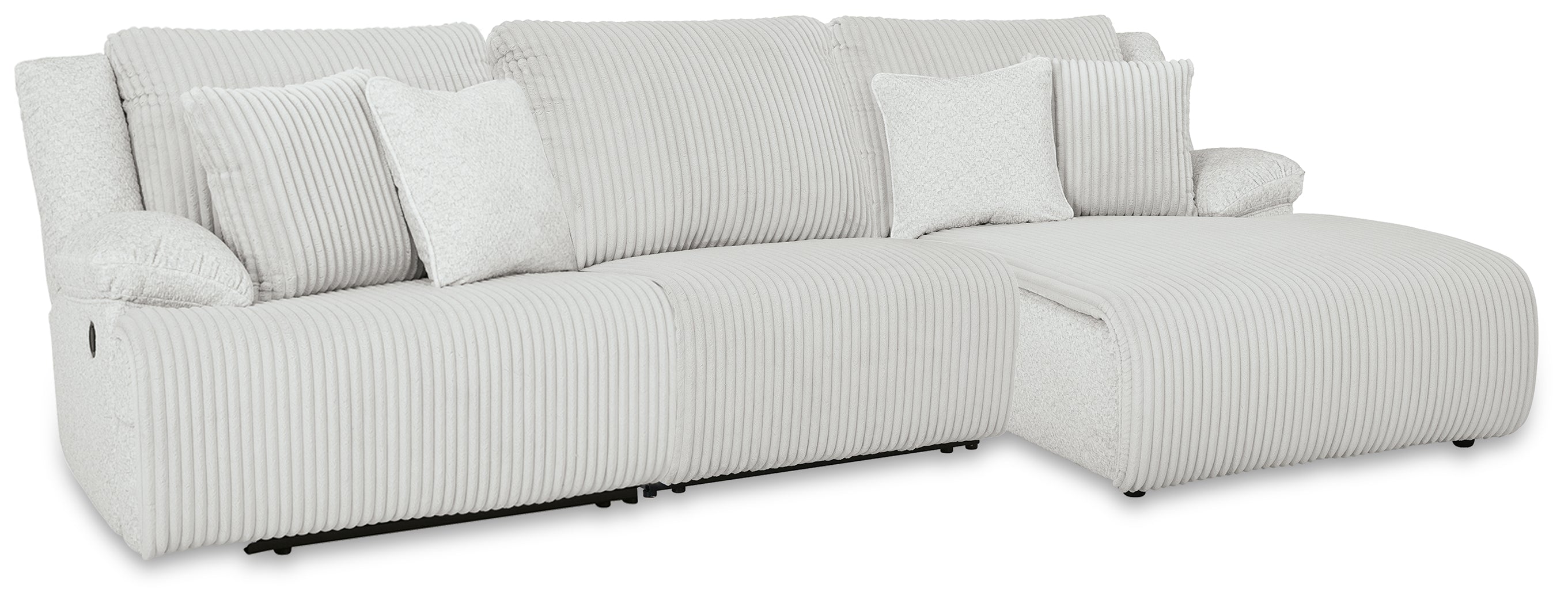 A2Z Furniture - Ashley Furniture - Top Tier Sectional - 3-Piece Sectional Chofa / Alloy - 92706S10